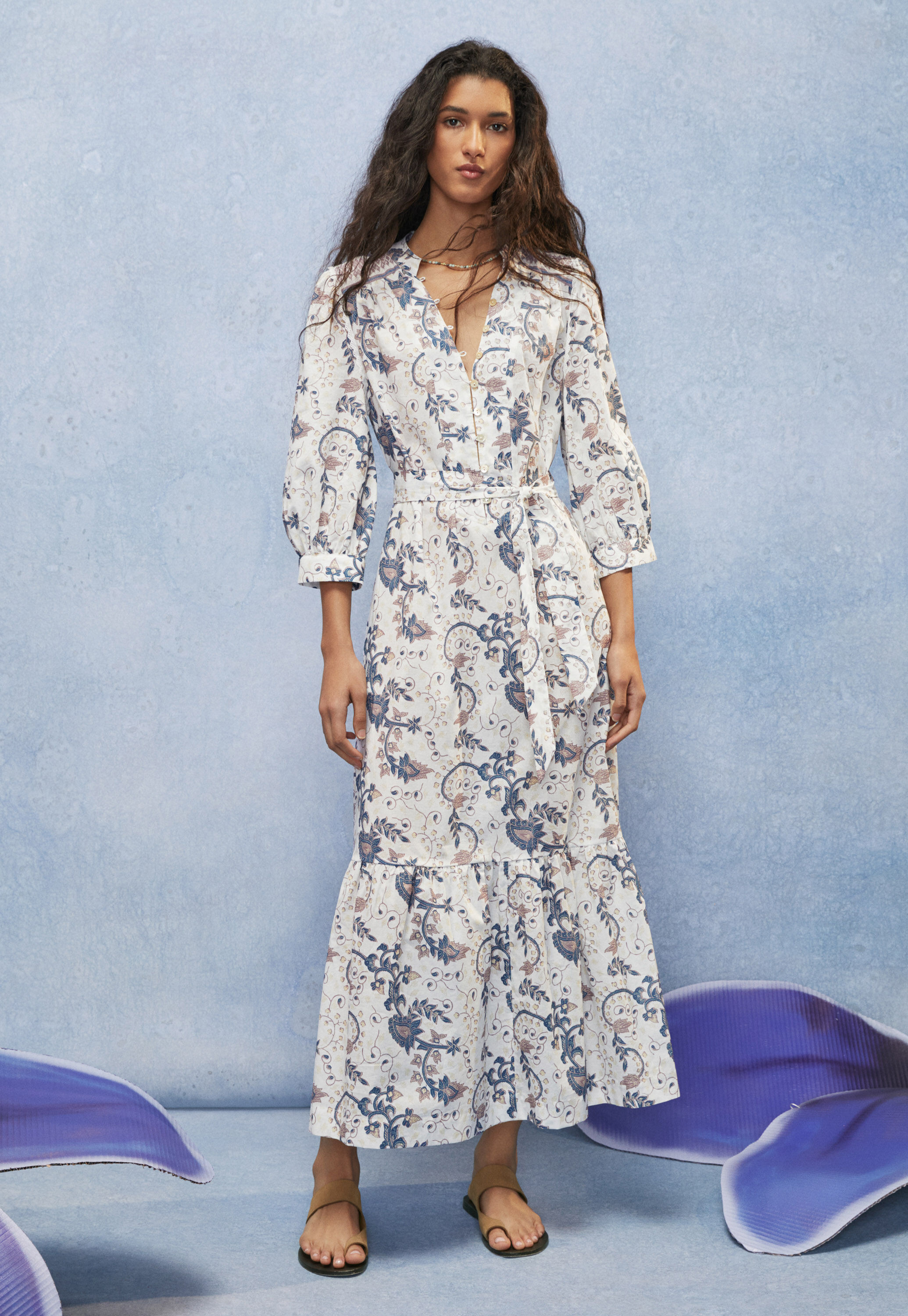 Printed dress