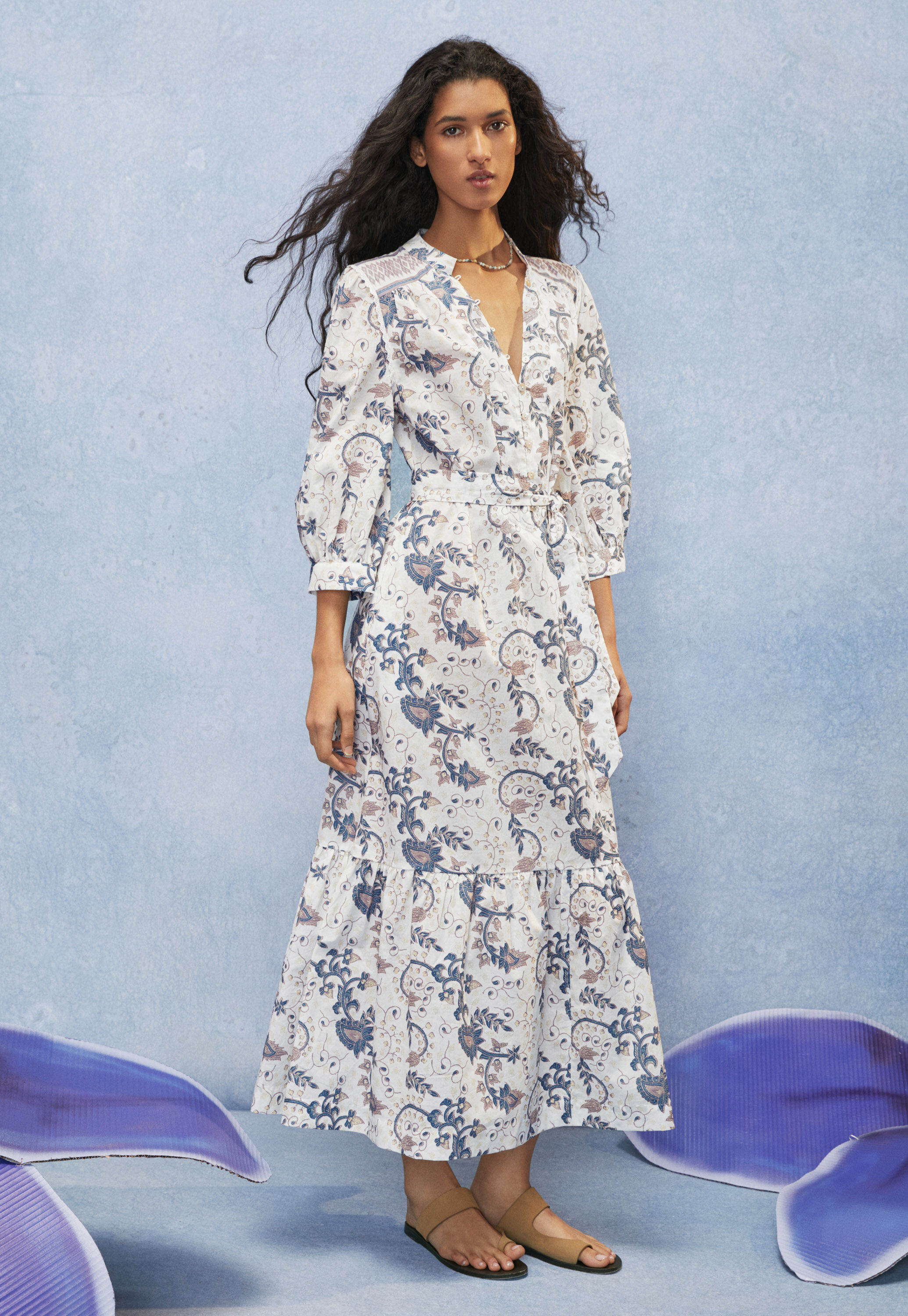 Printed dress