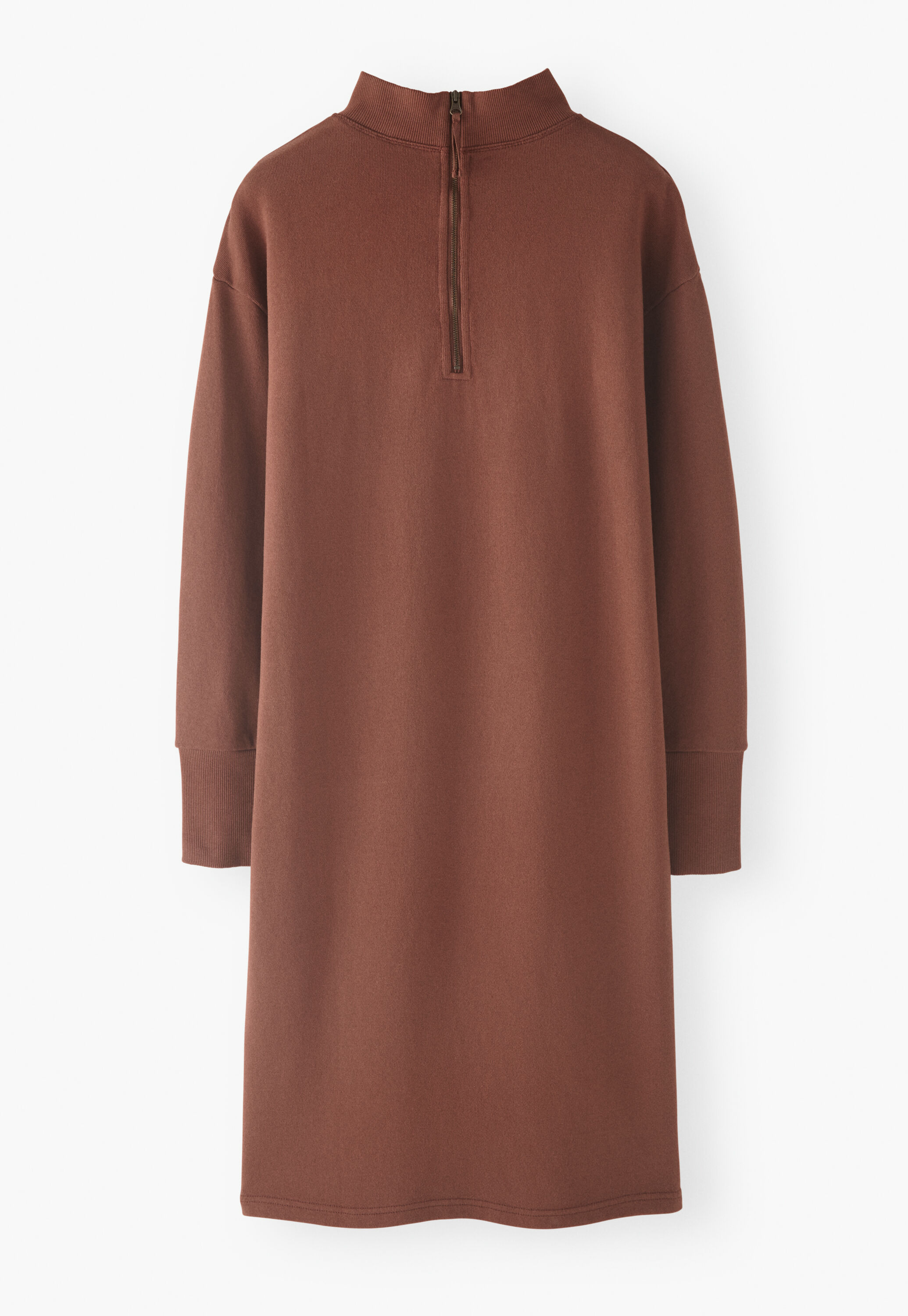 Zip-neck dress
