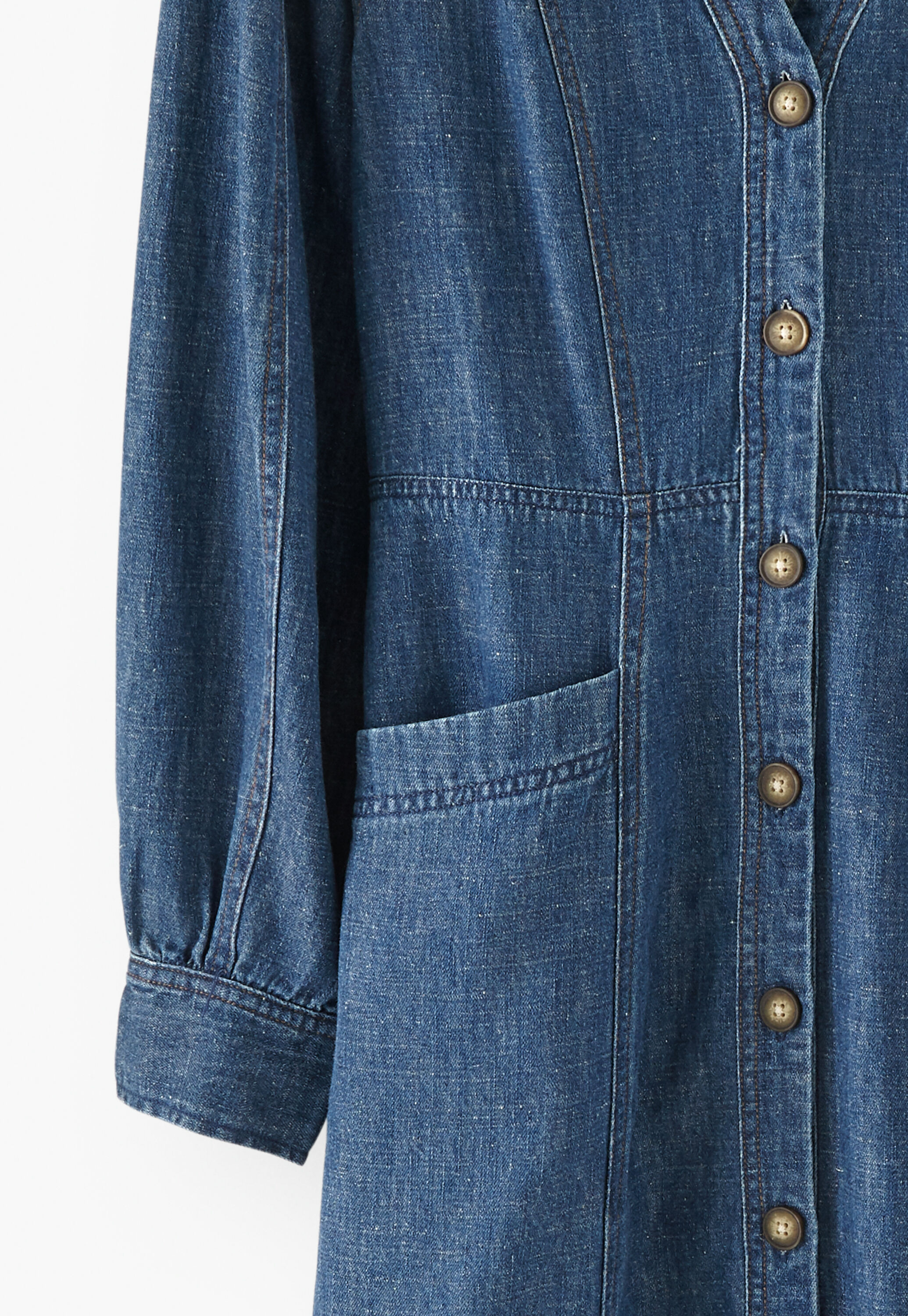 Button-through dress