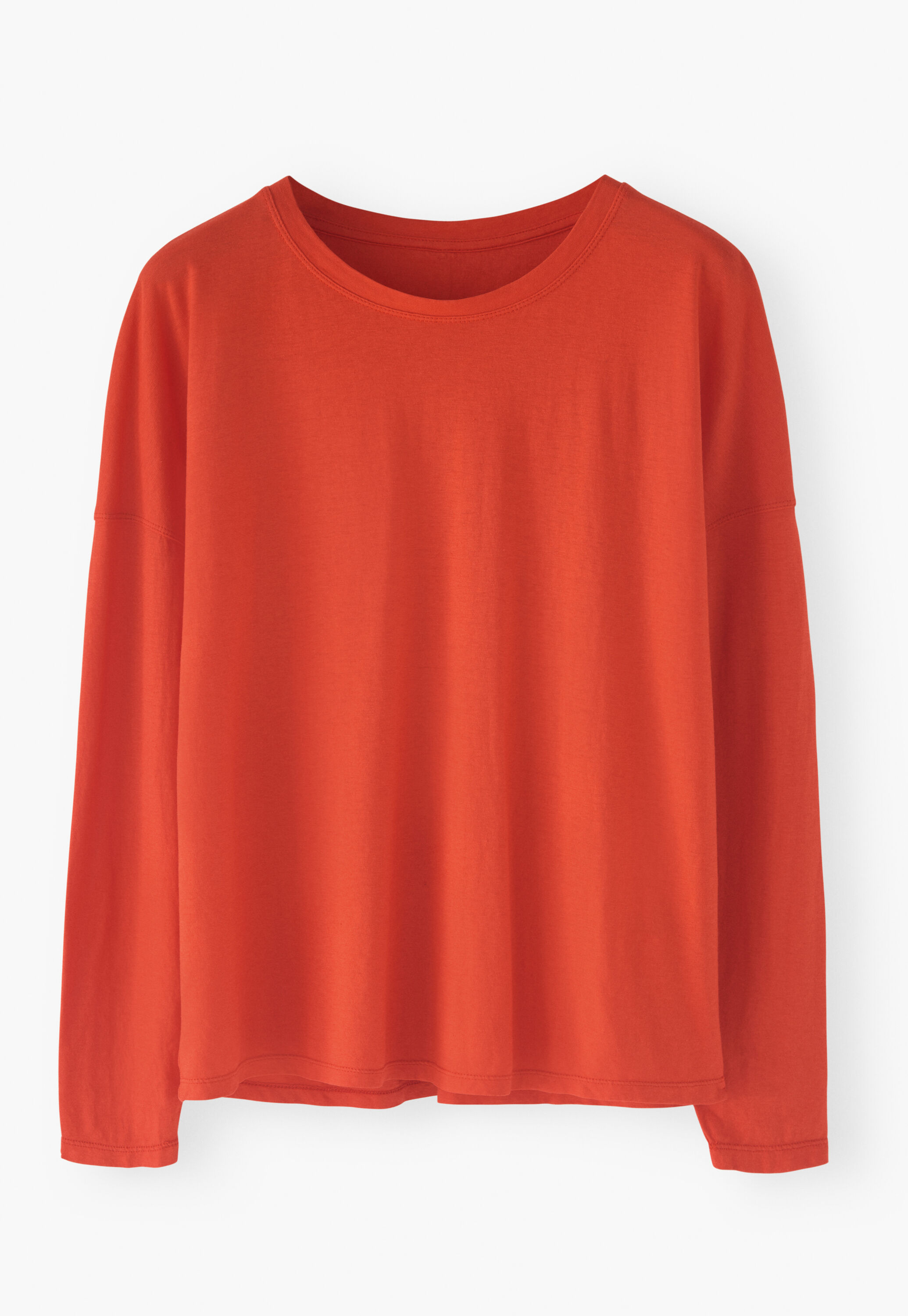 Drop-shoulder top
