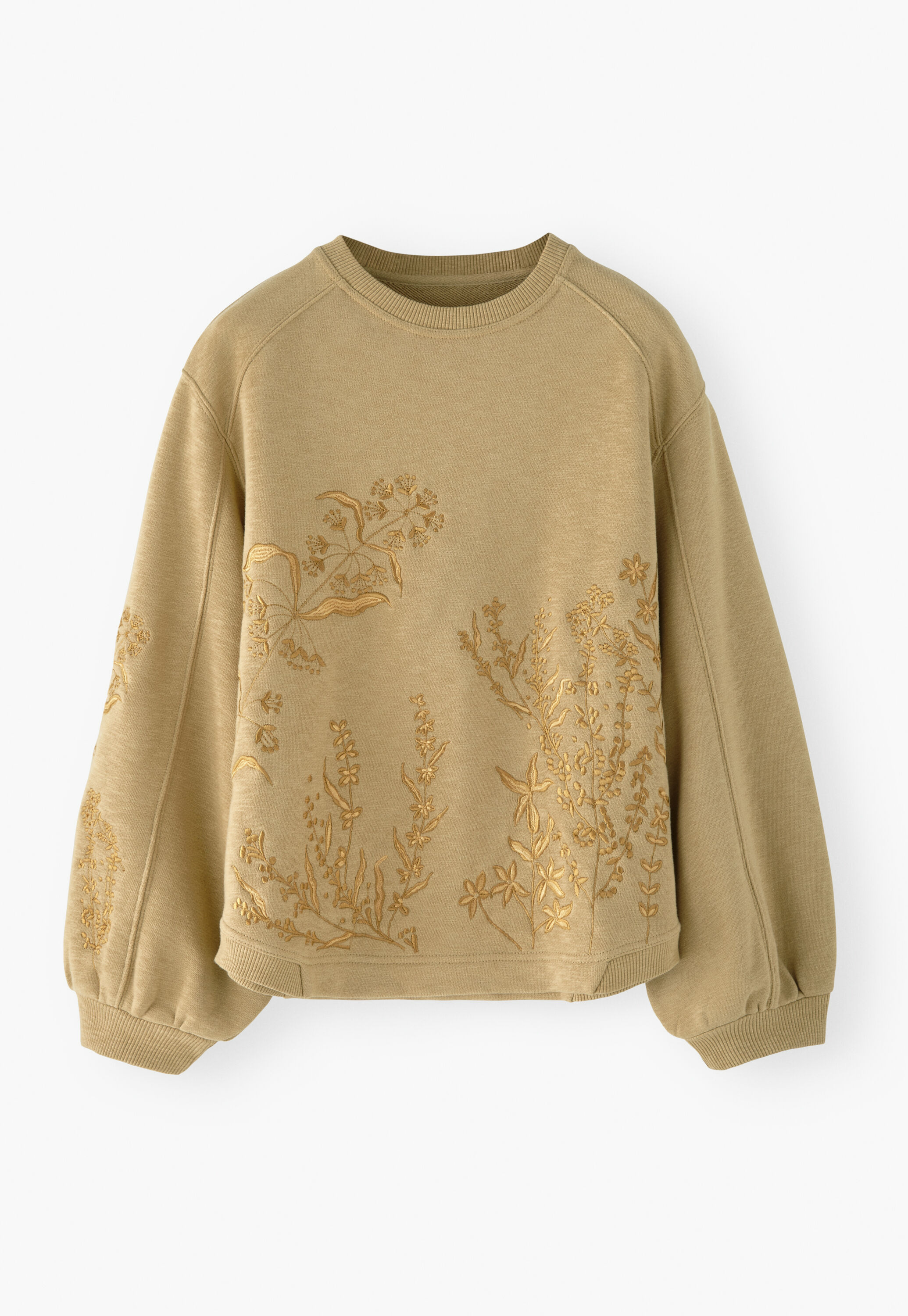 Embroidered sweatshirt