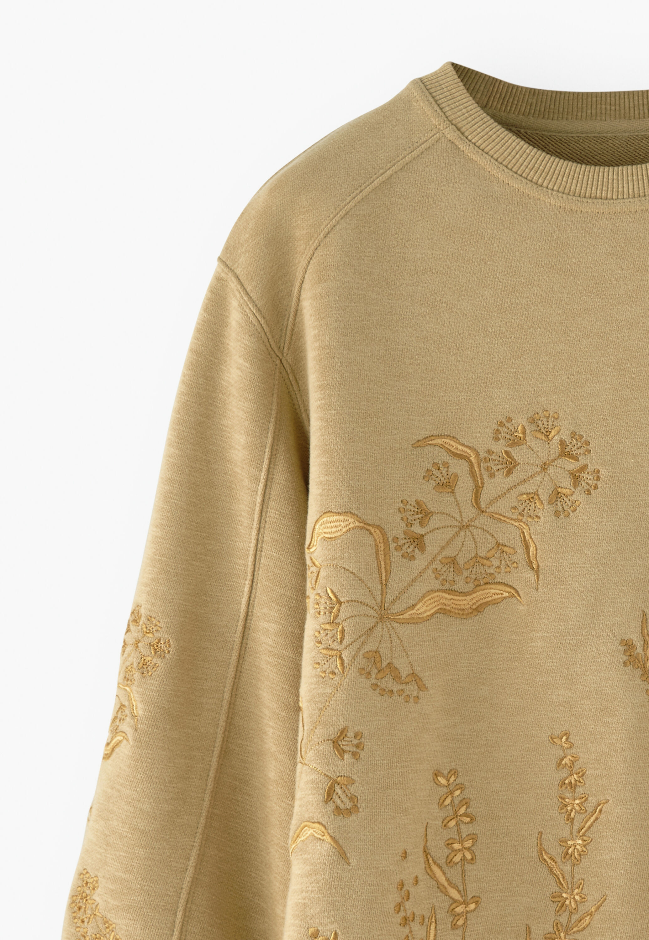 Embroidered sweatshirt