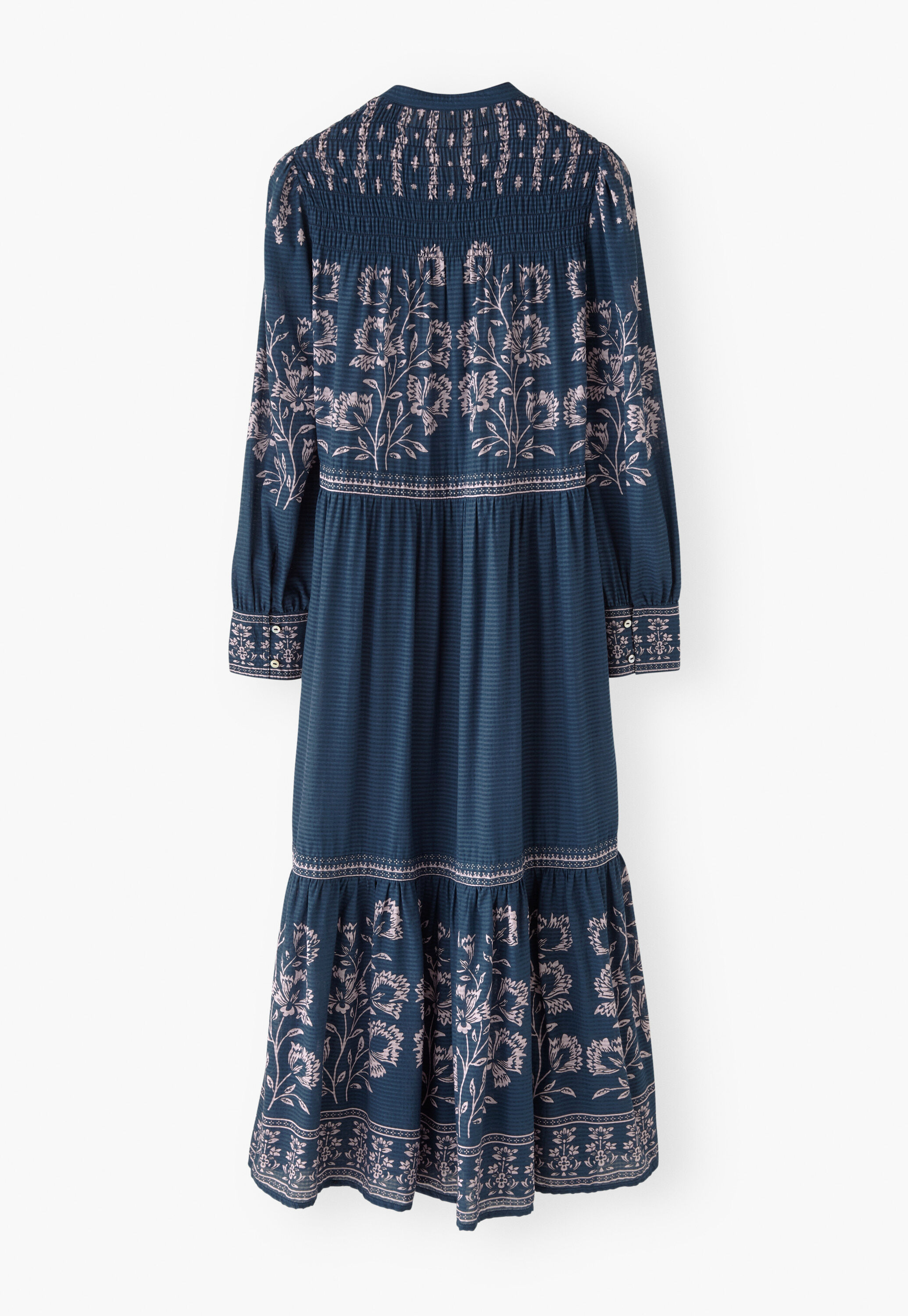 Printed tiered dress