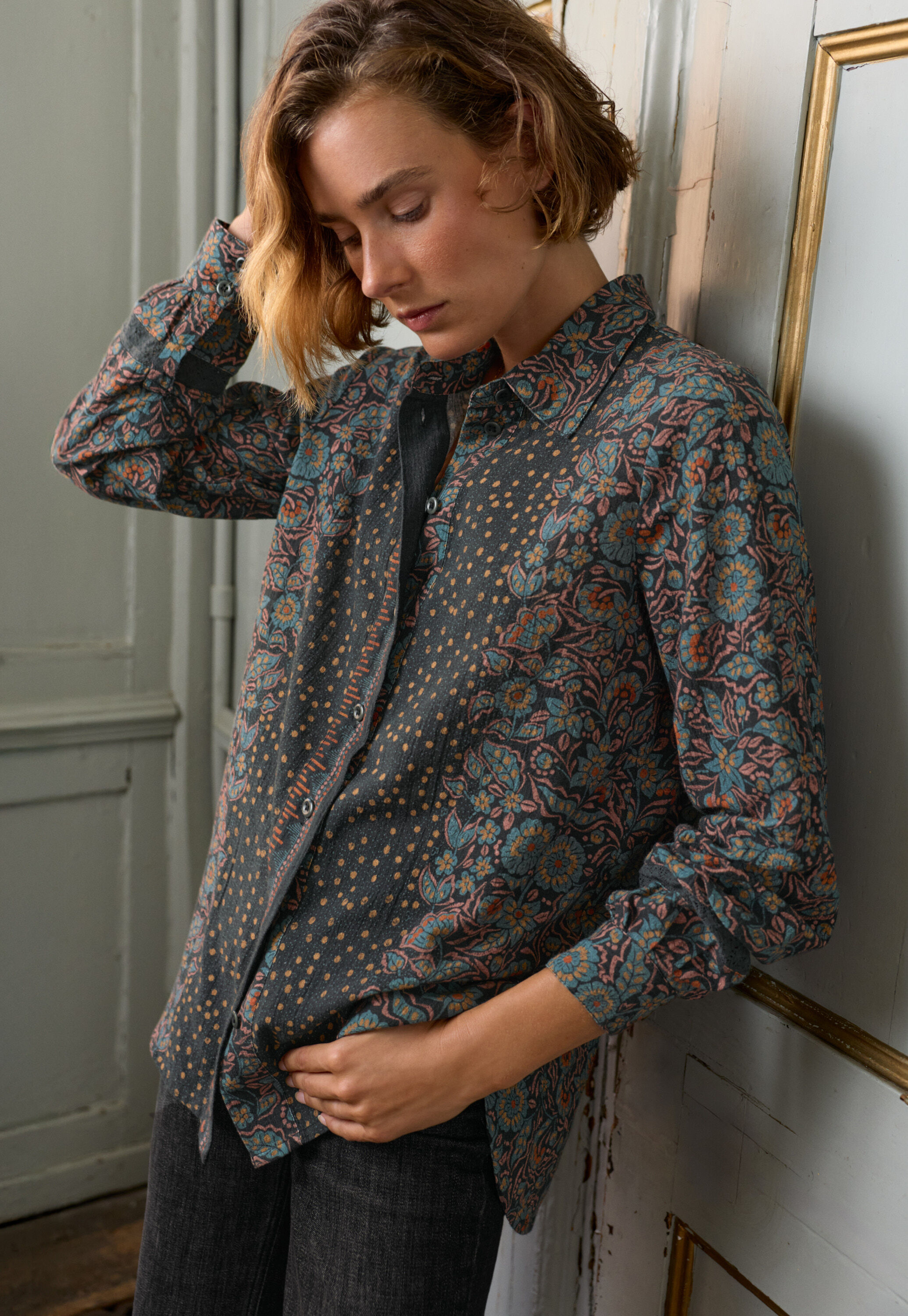 Printed blouse