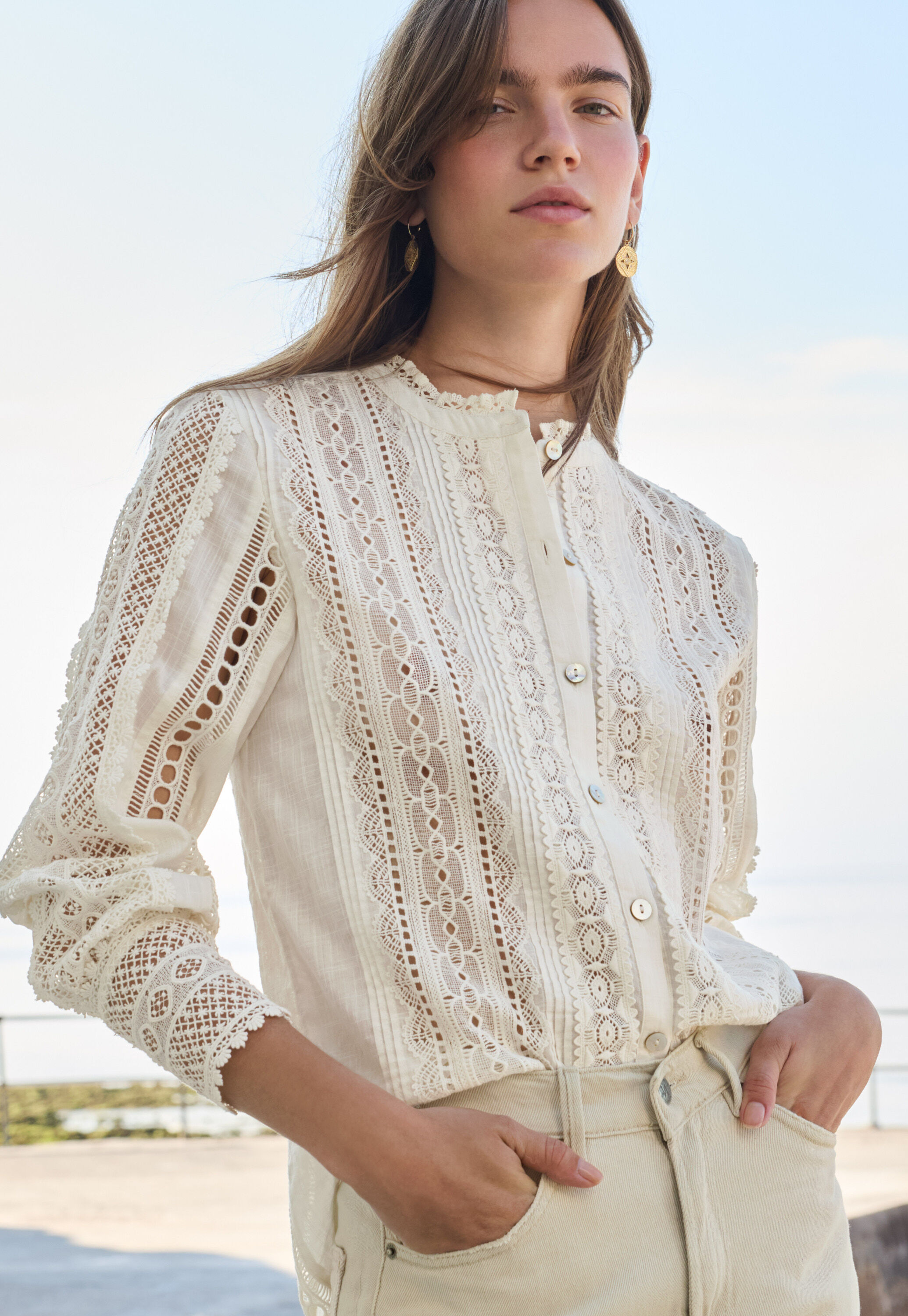 Lace blouse