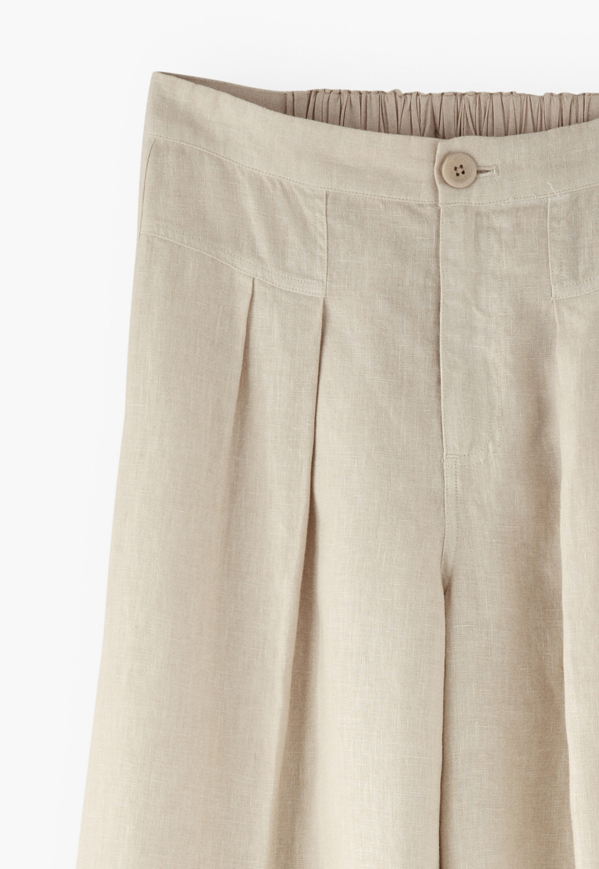Pleat-detail trousers