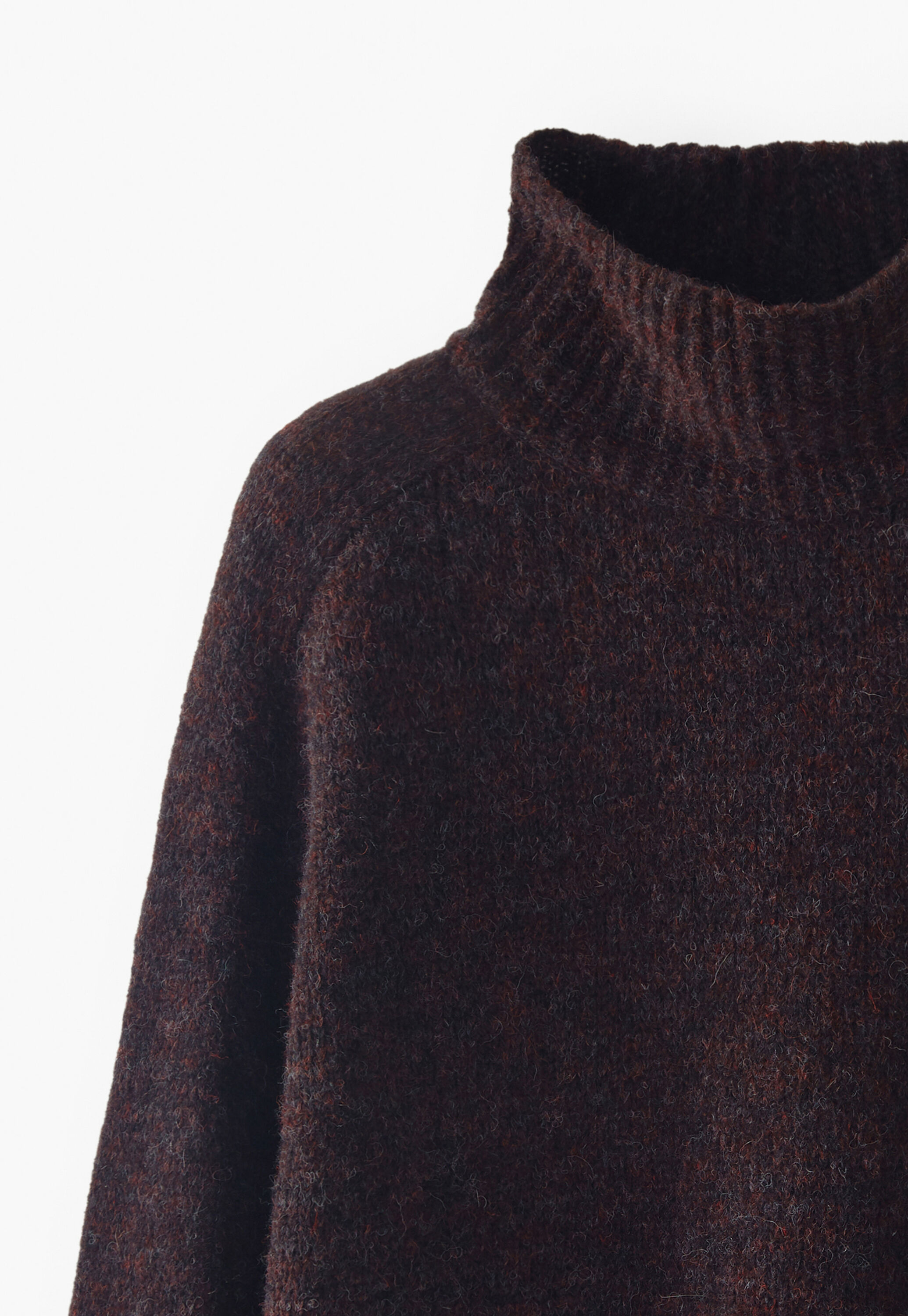 High-neck sweater