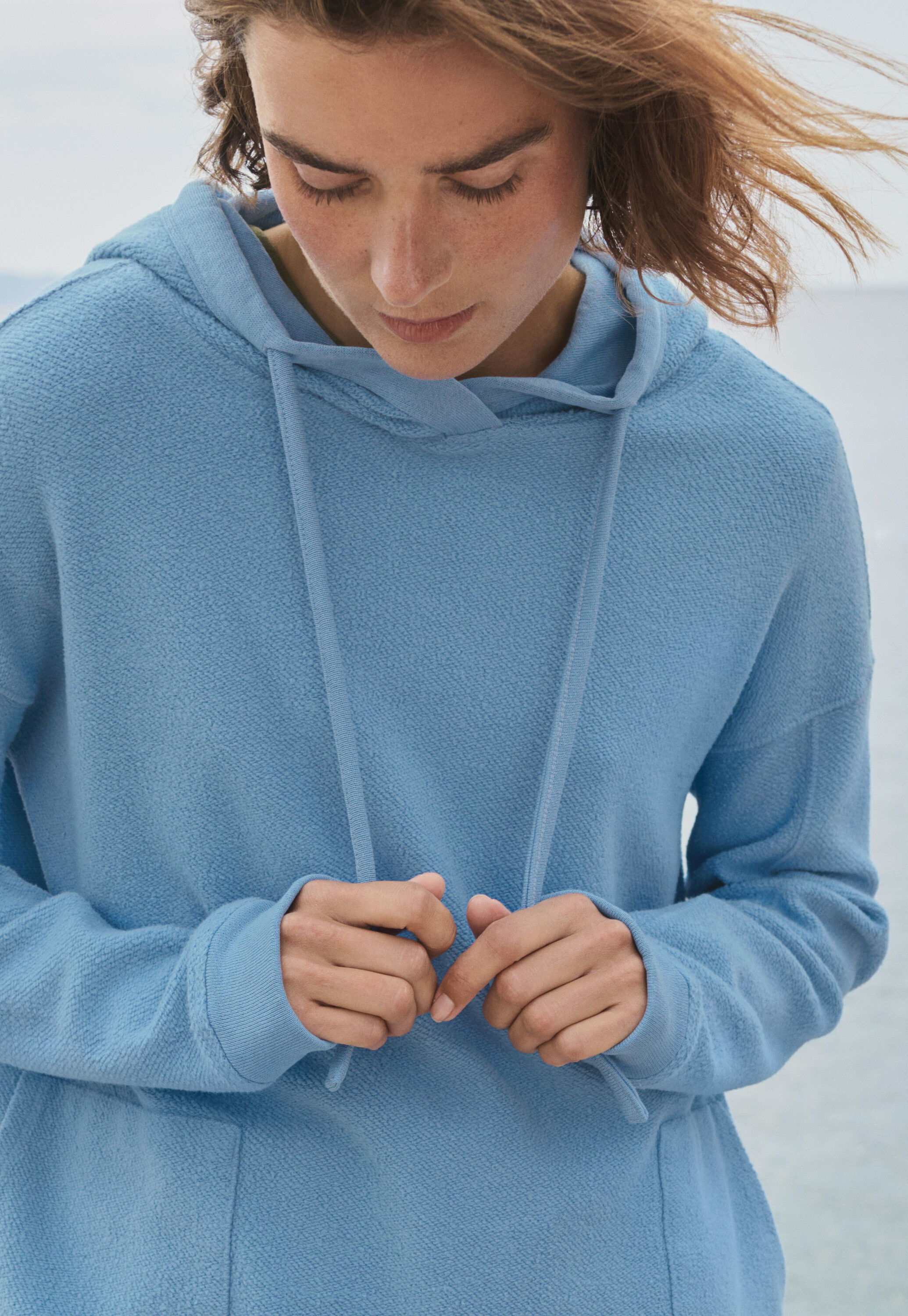 Fleece hoodie