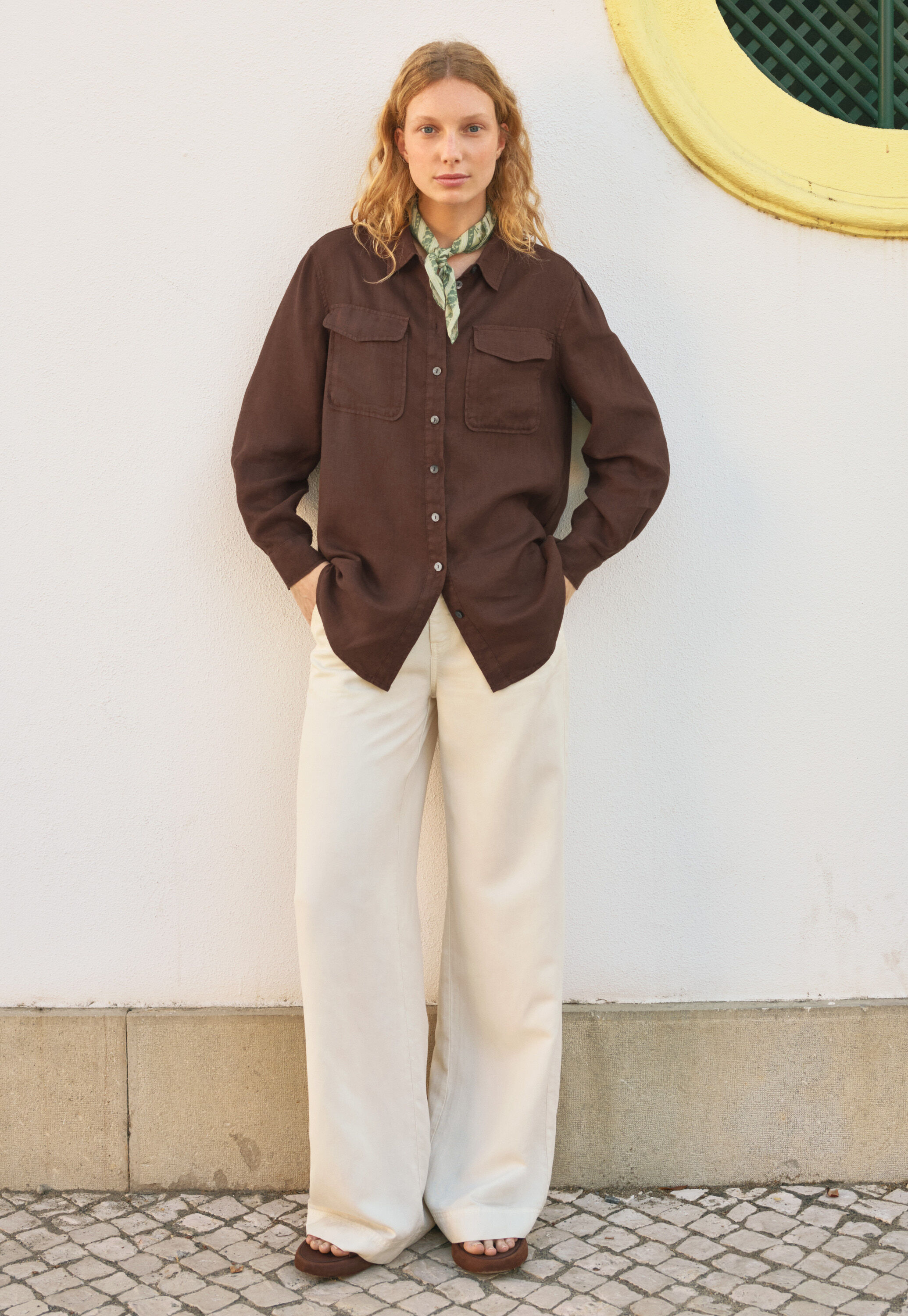 Pintuck blouse