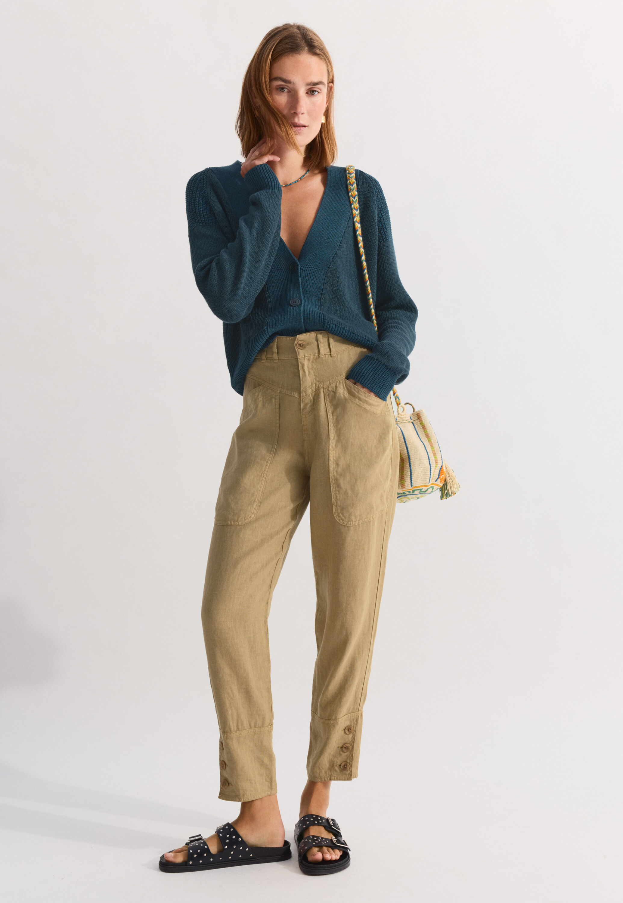 Cropped trousers