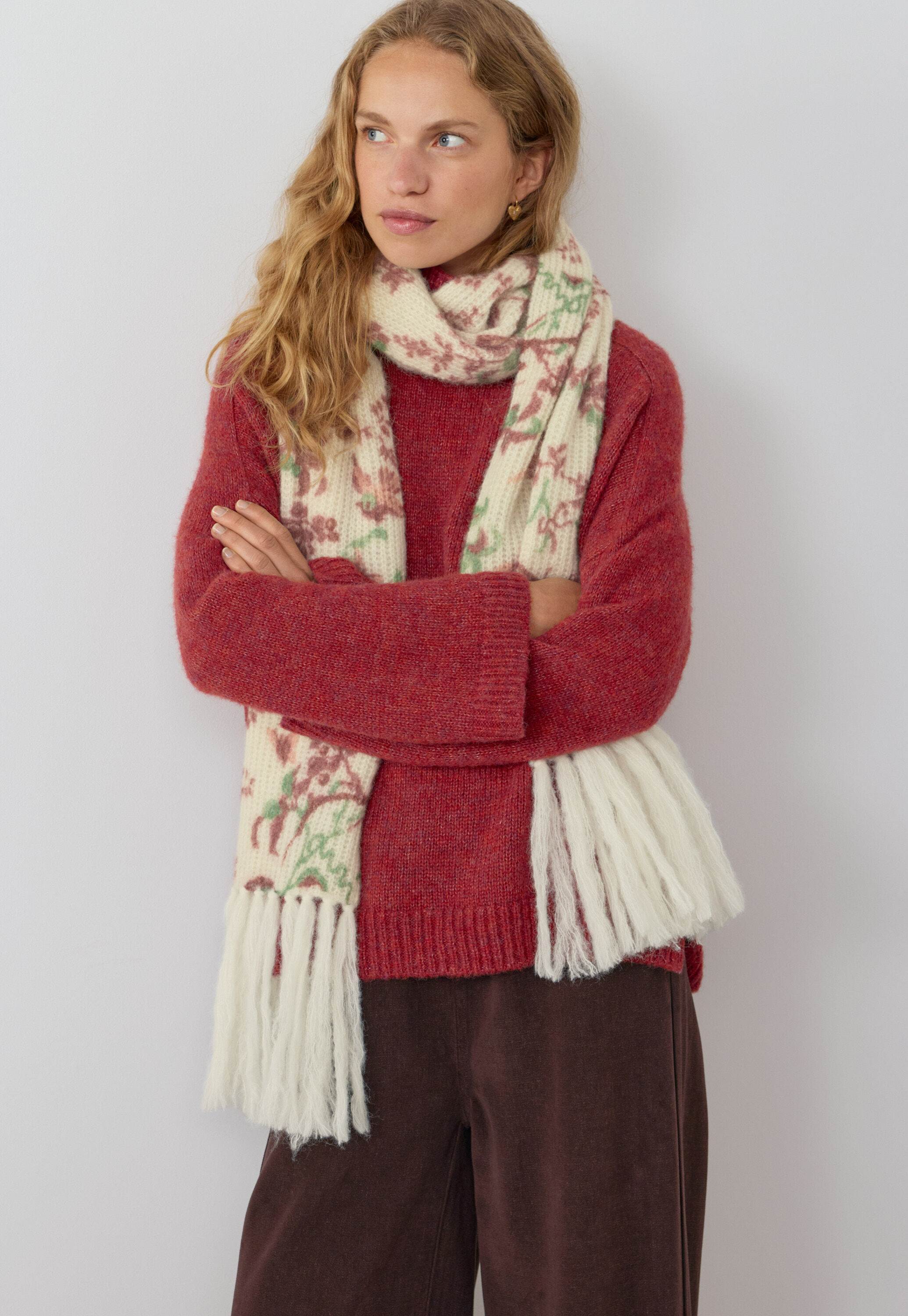 High-neck sweater