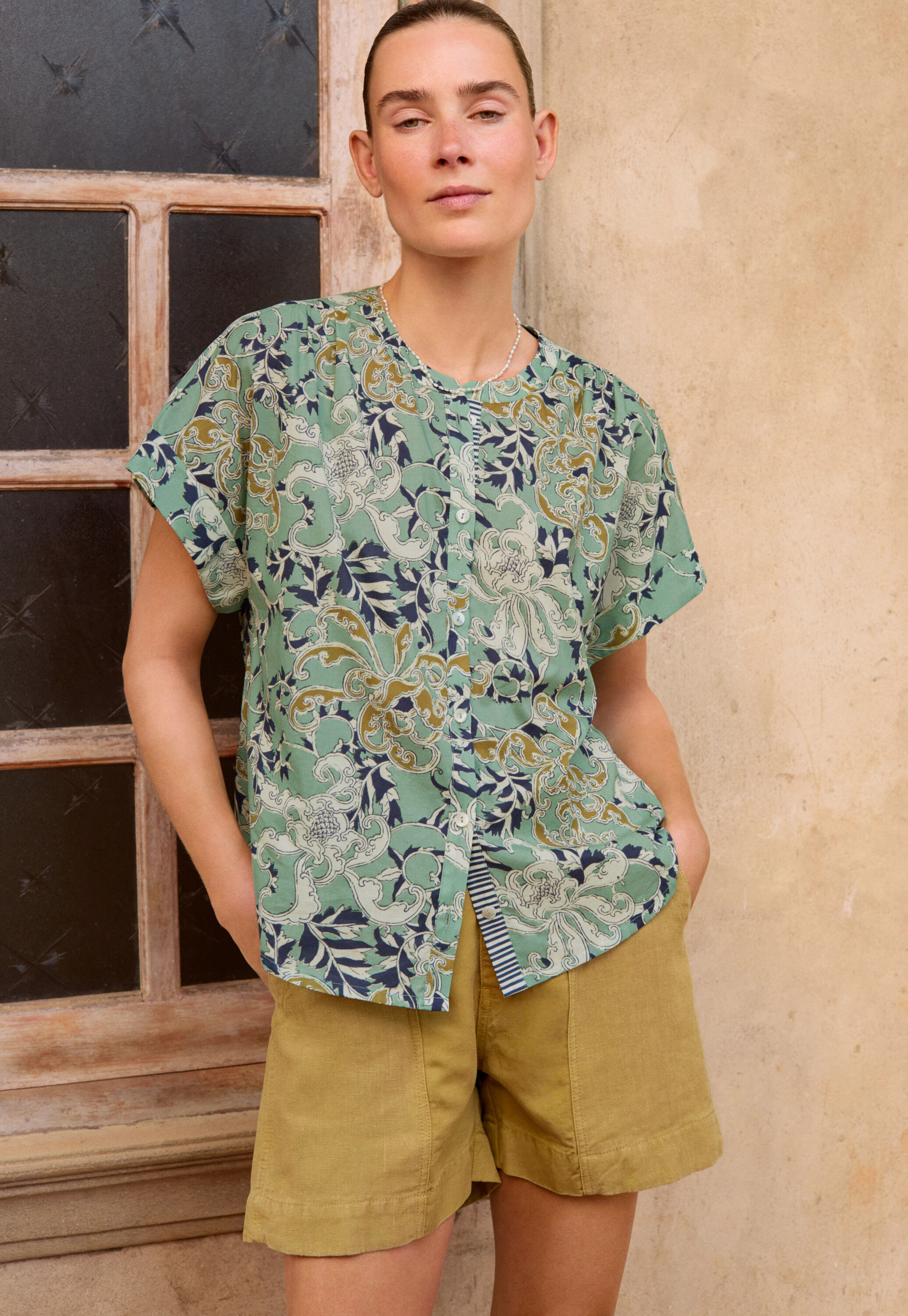 Printed blouse
