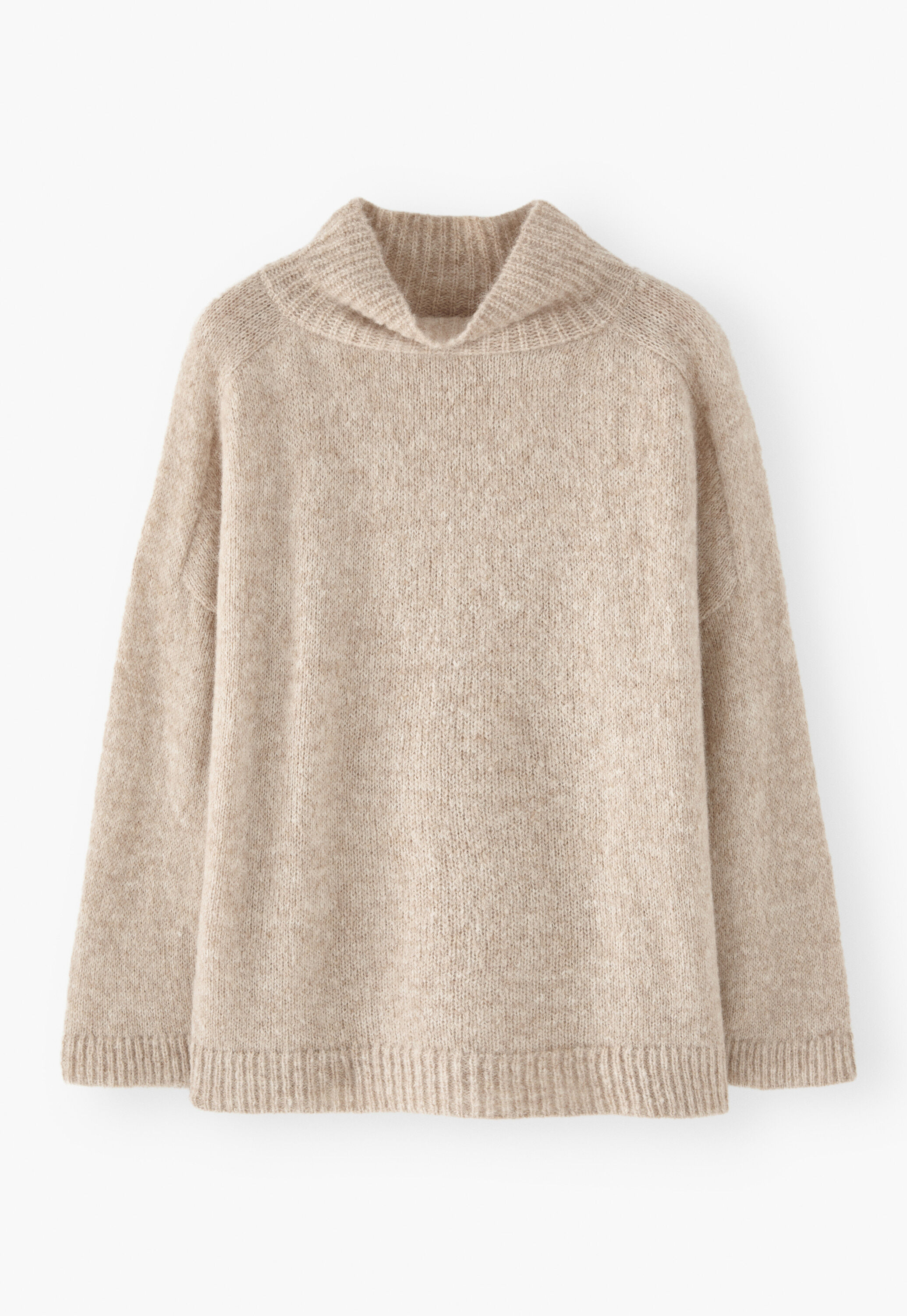 High-neck sweater, Mink twist, large