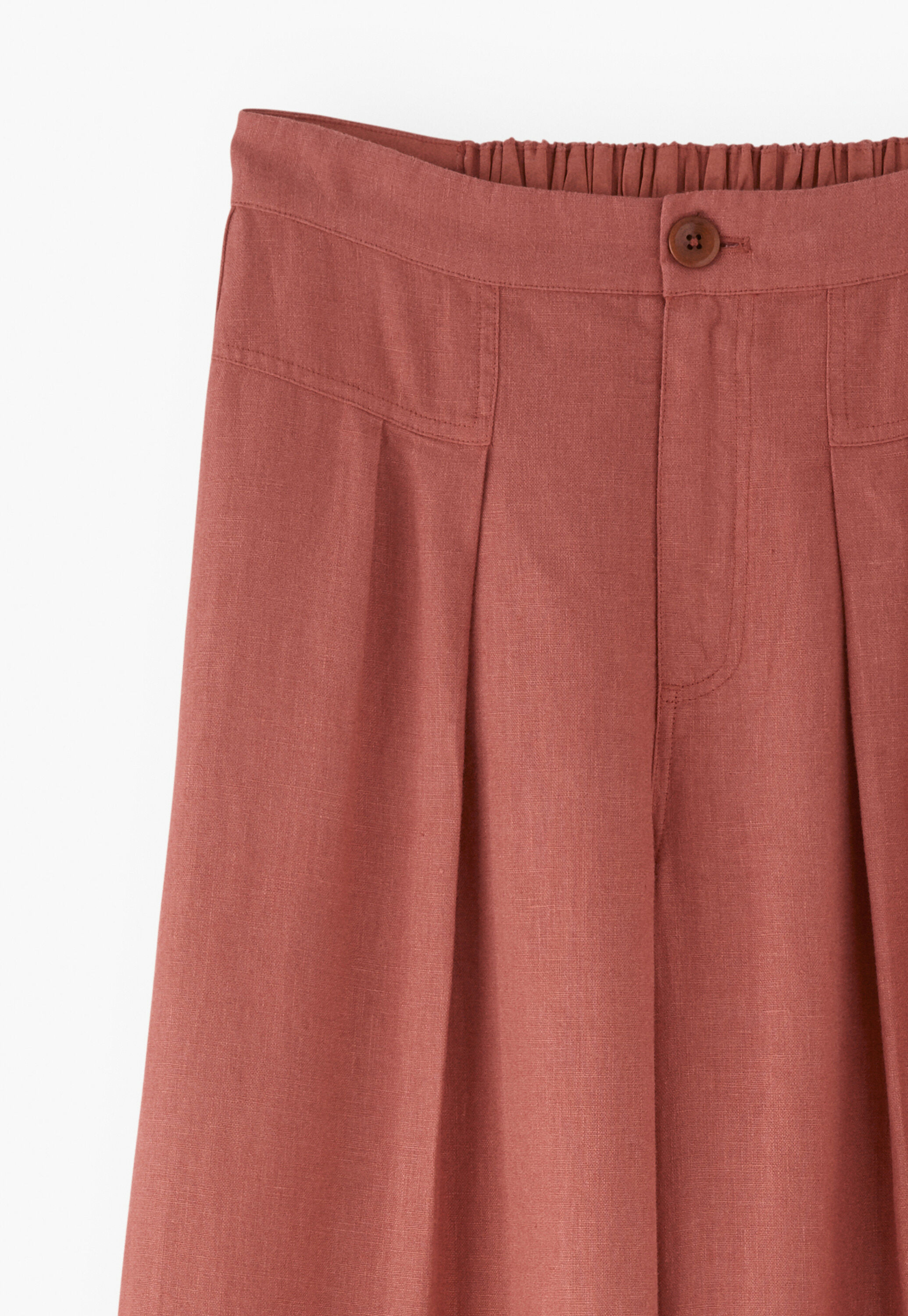 Pleat-detail trousers