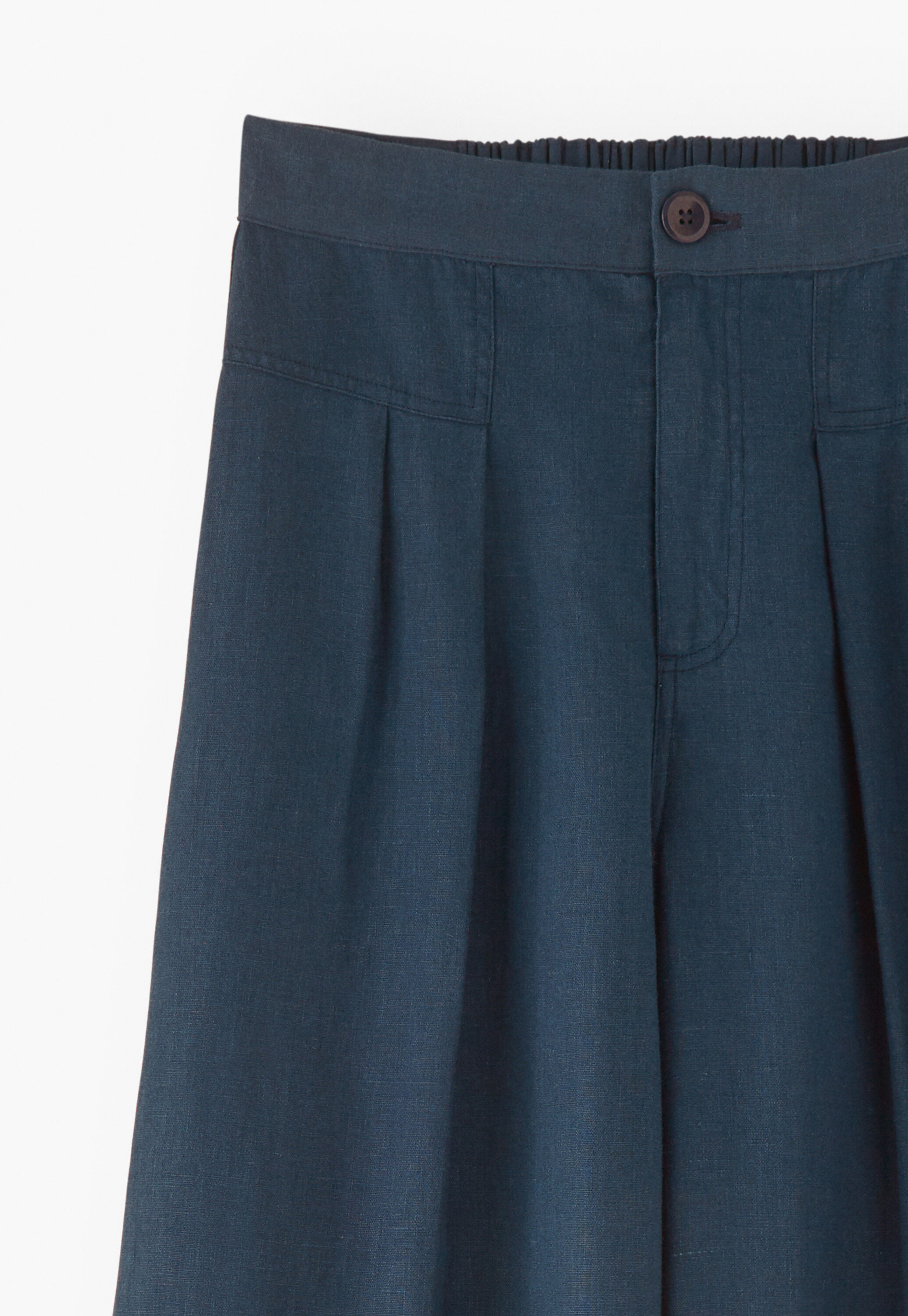 Pleat-detail trousers