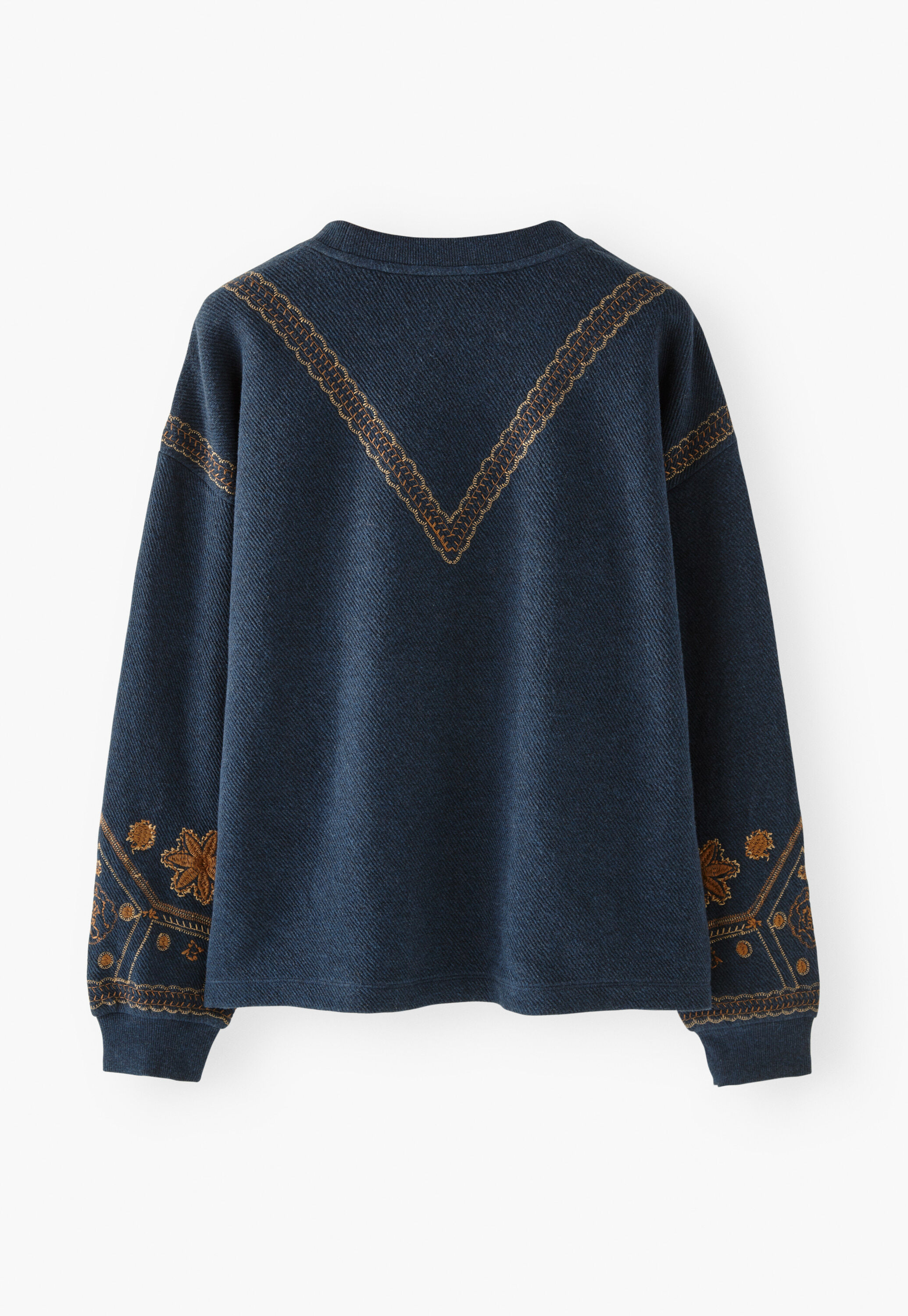 Embroidered sweatshirt