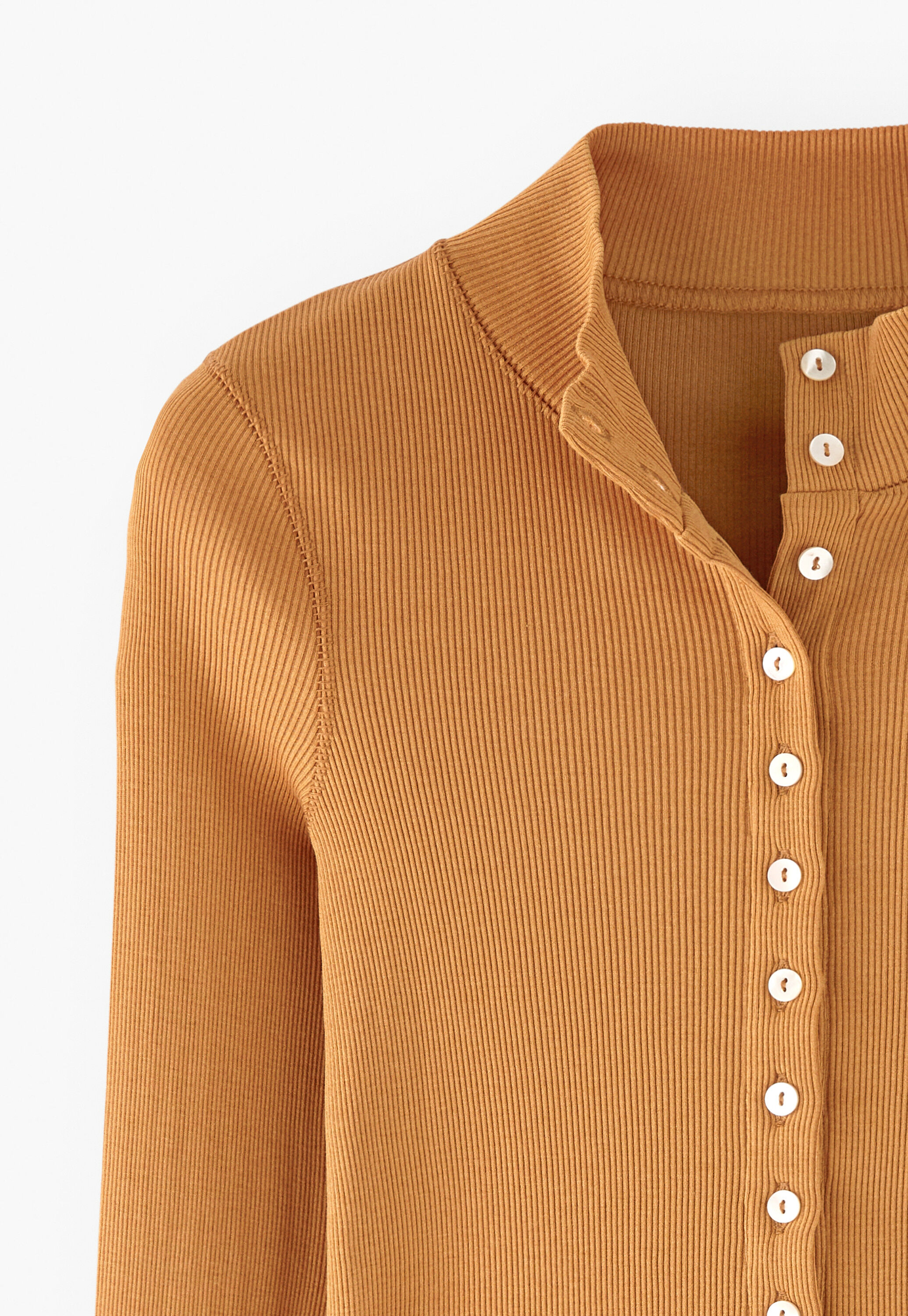 Button-through top