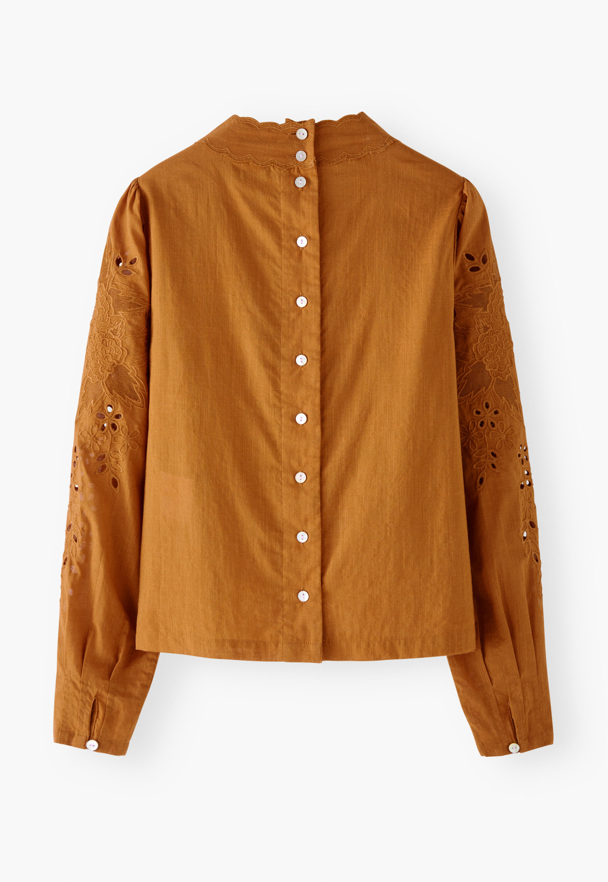 Embroidered blouse, Ginger, large