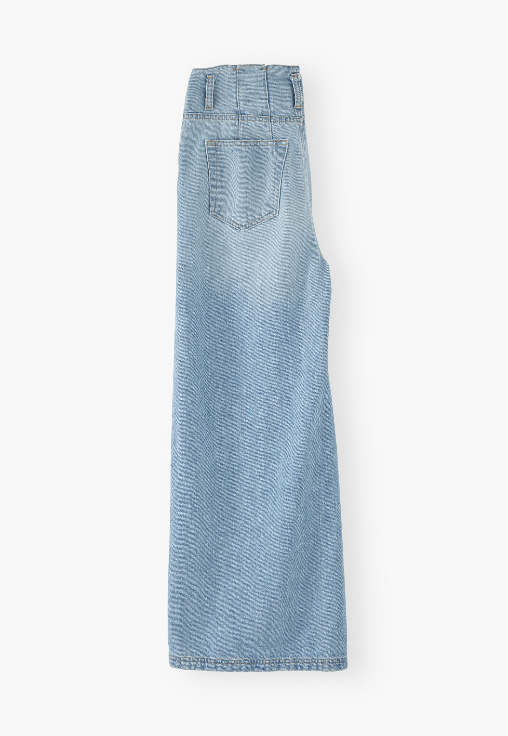 Wide-leg cropped jeans