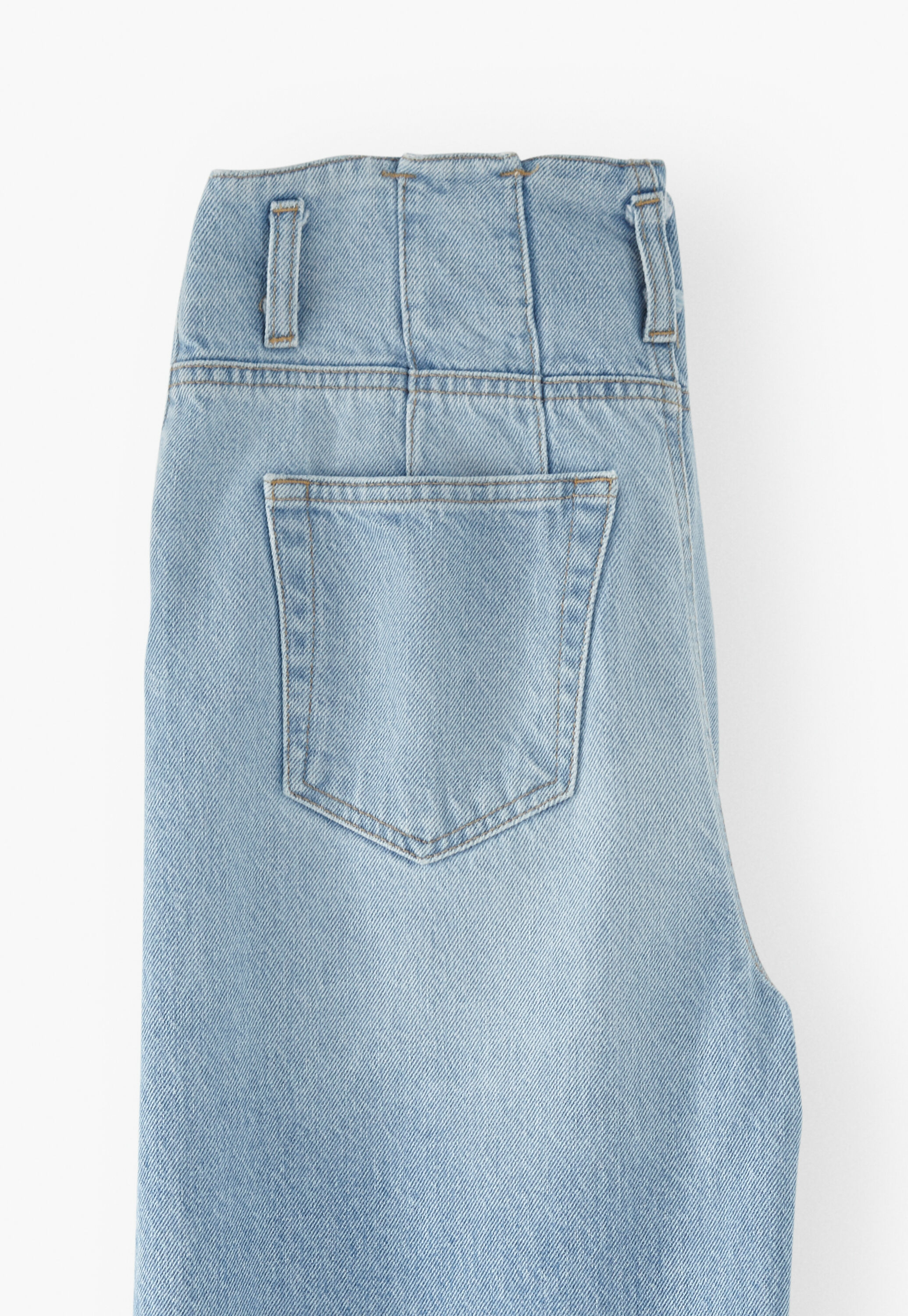 Wide-leg cropped jeans