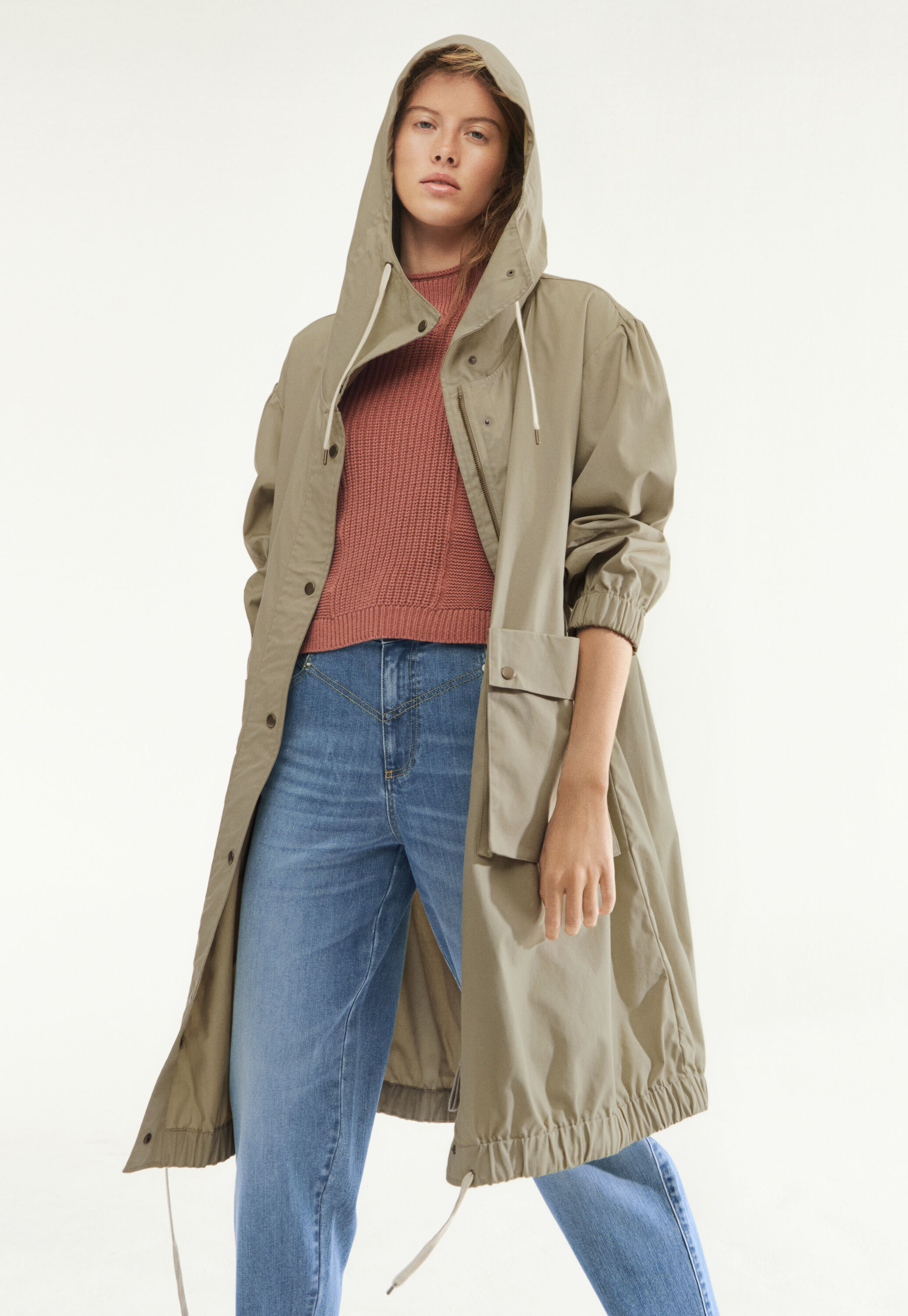 Relaxed tapered jeans