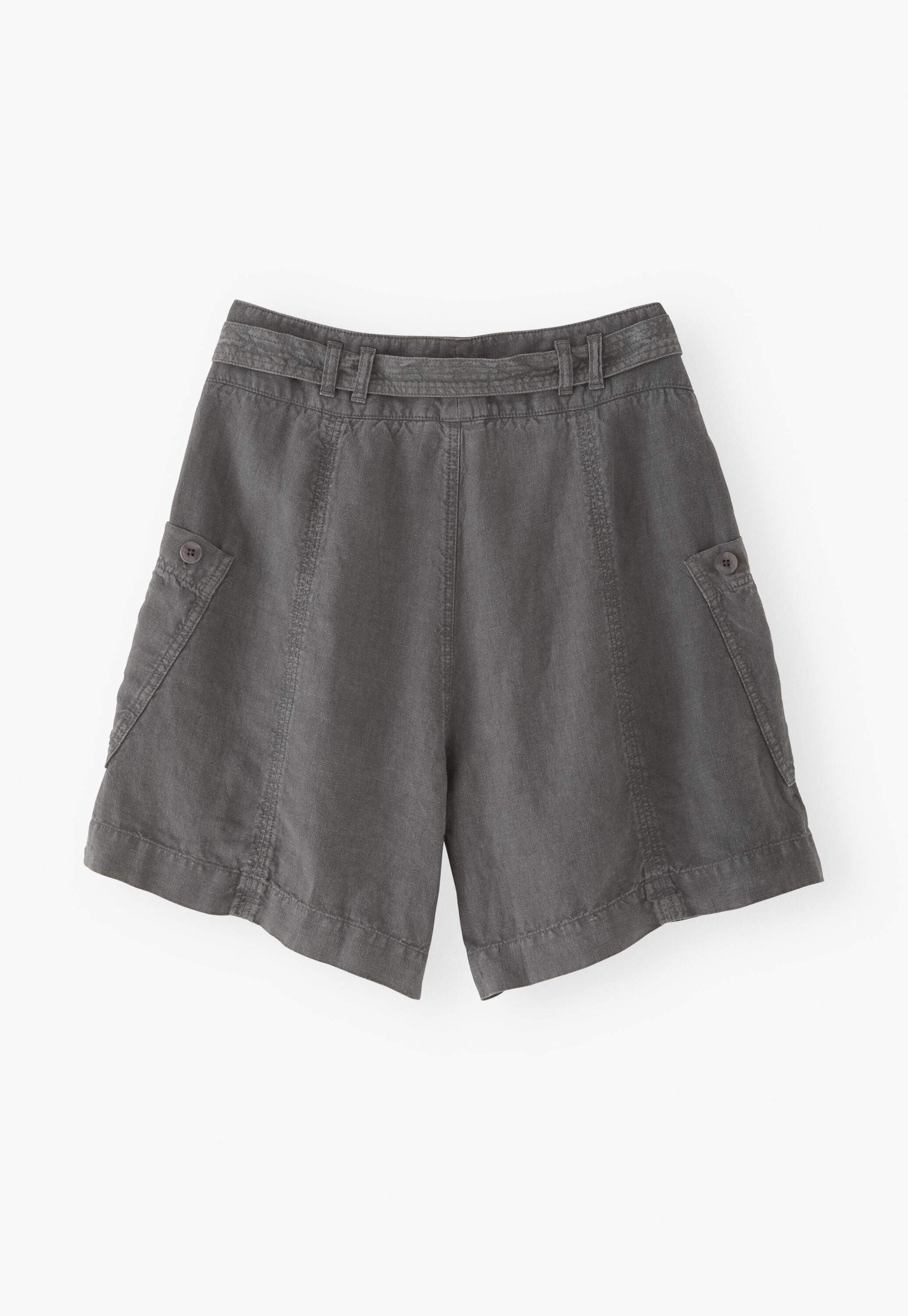 High-waisted shorts