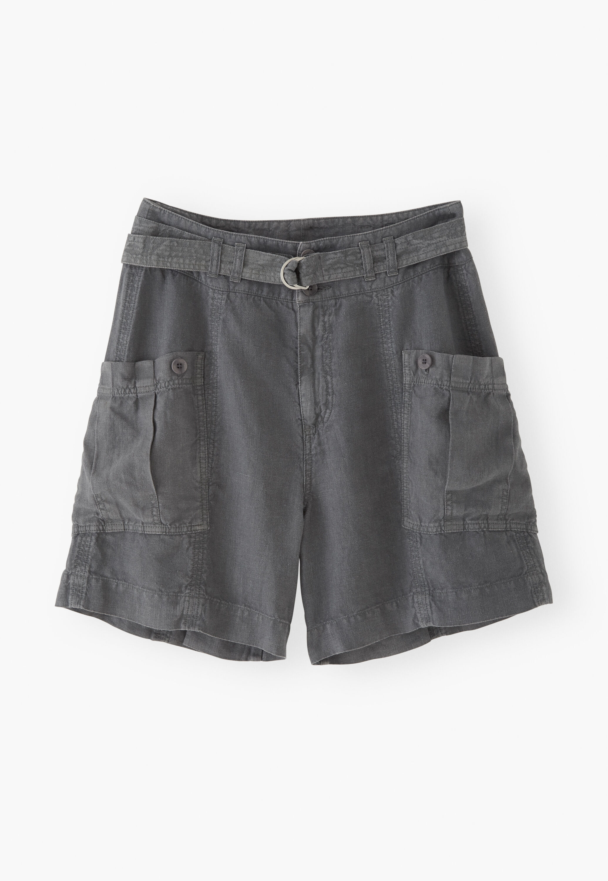 High-waisted shorts
