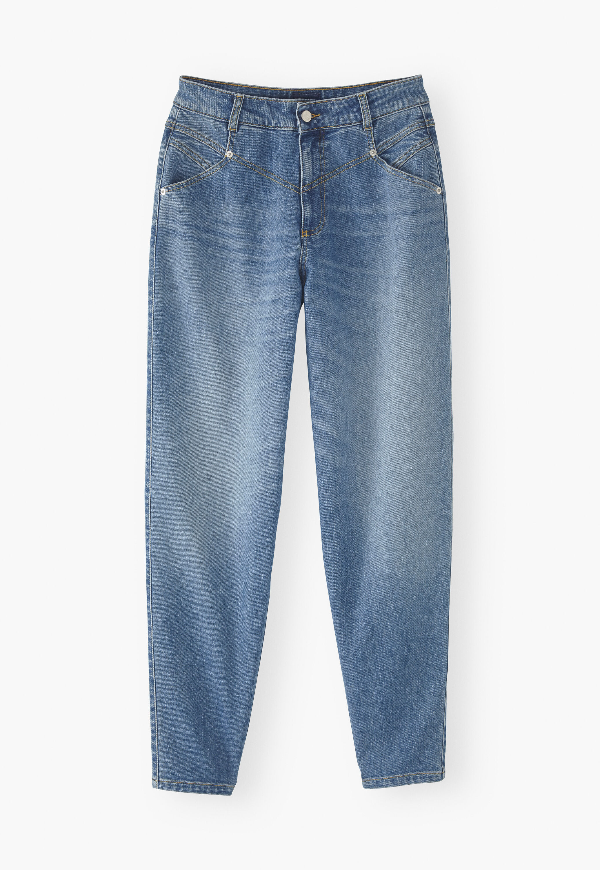Relaxed tapered jeans