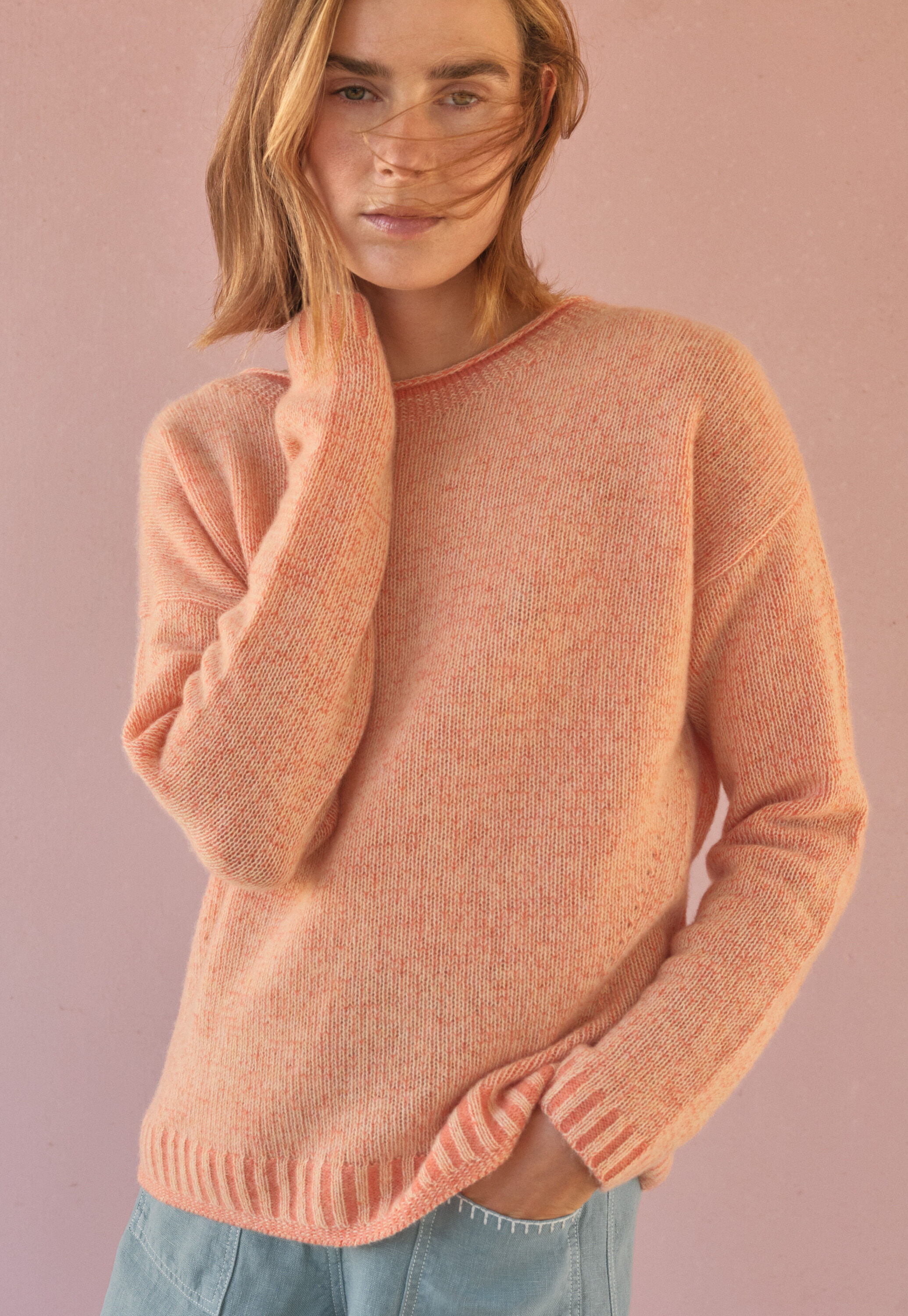 Plaited sweater