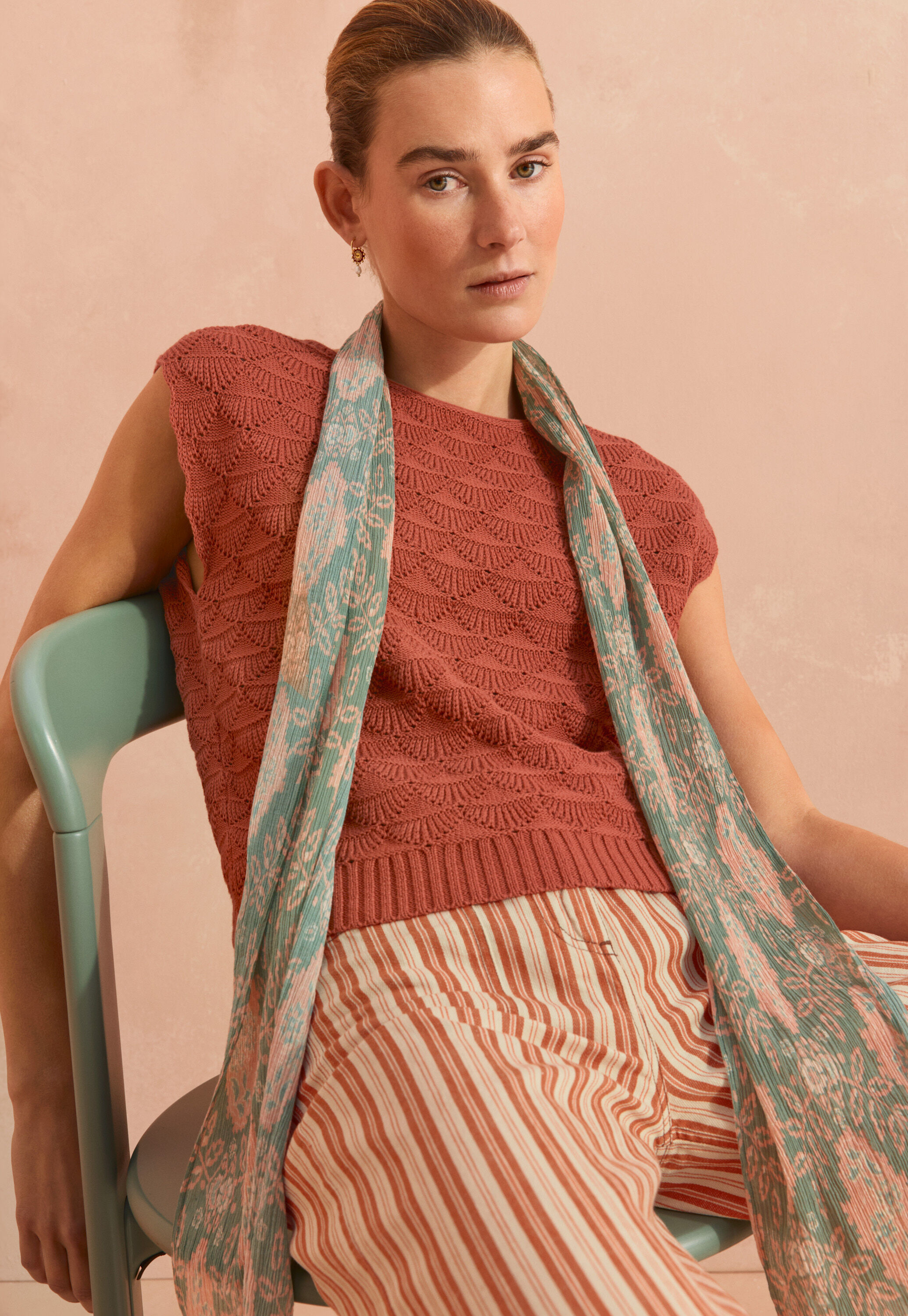 Printed scarf