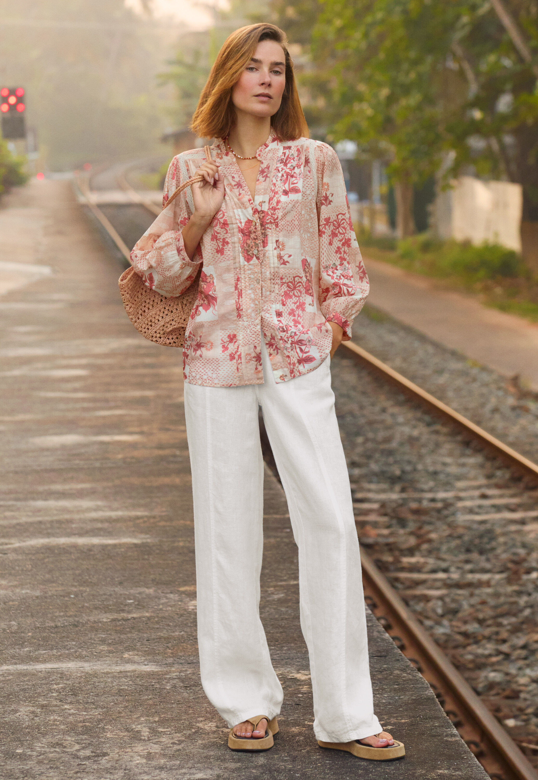 Printed blouse