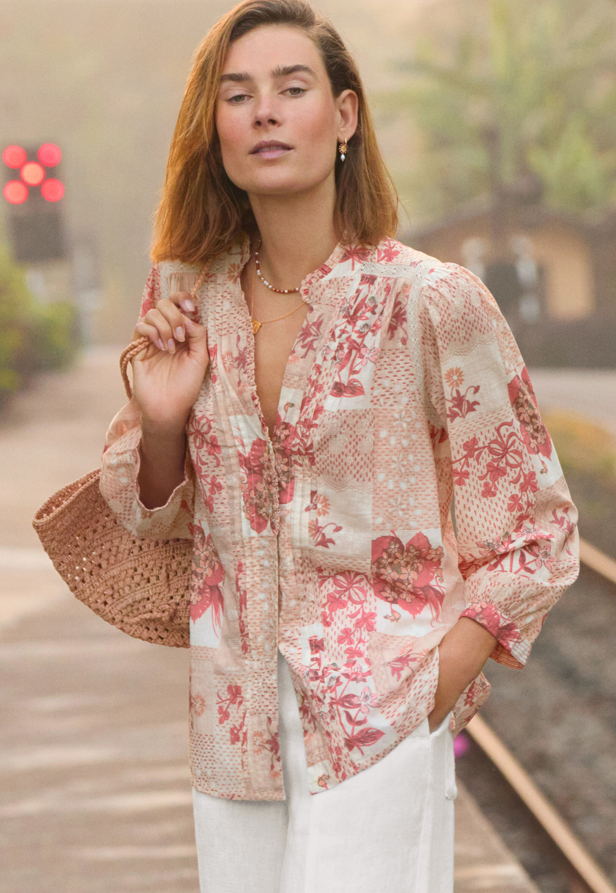 Printed blouse