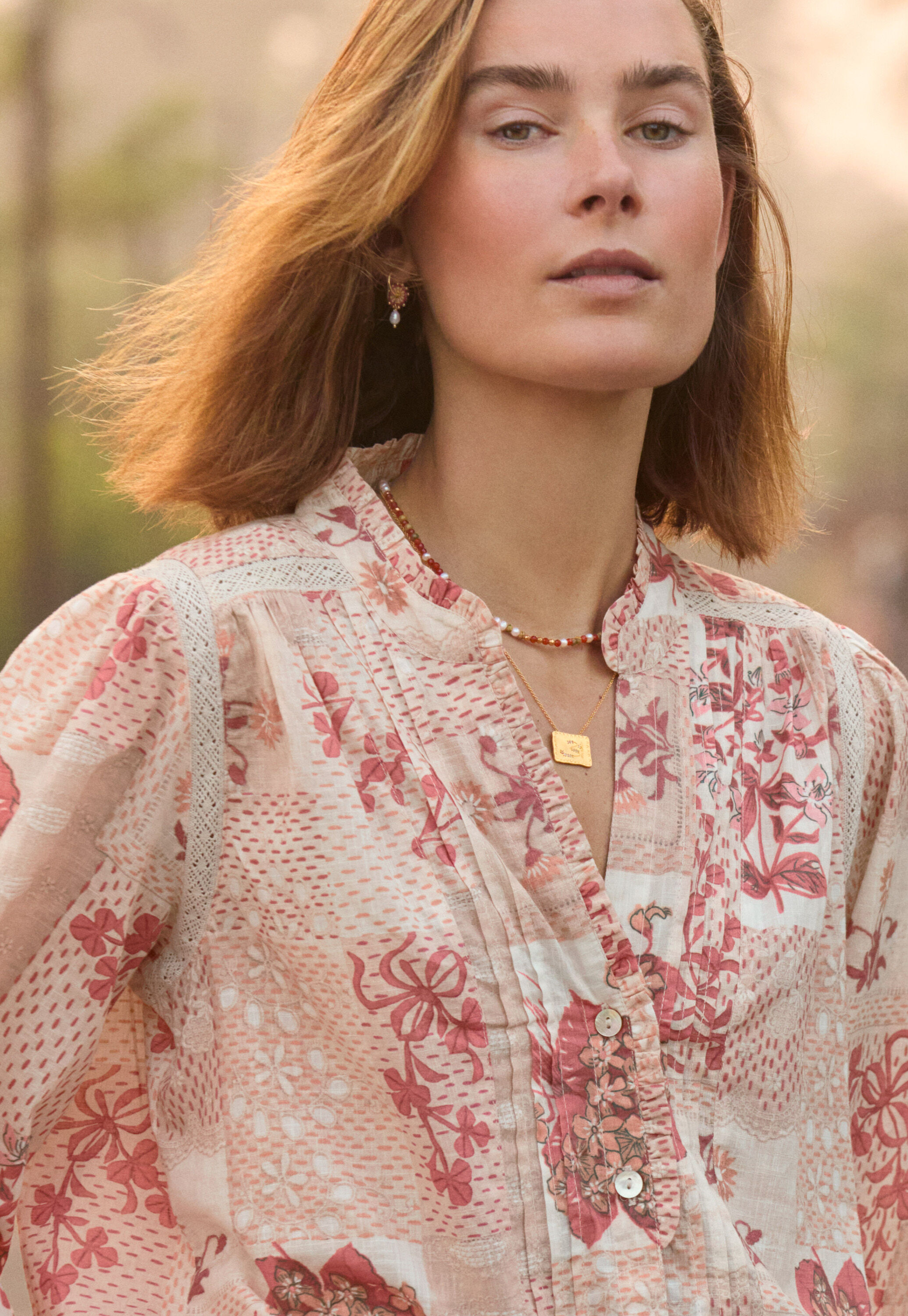 Printed blouse