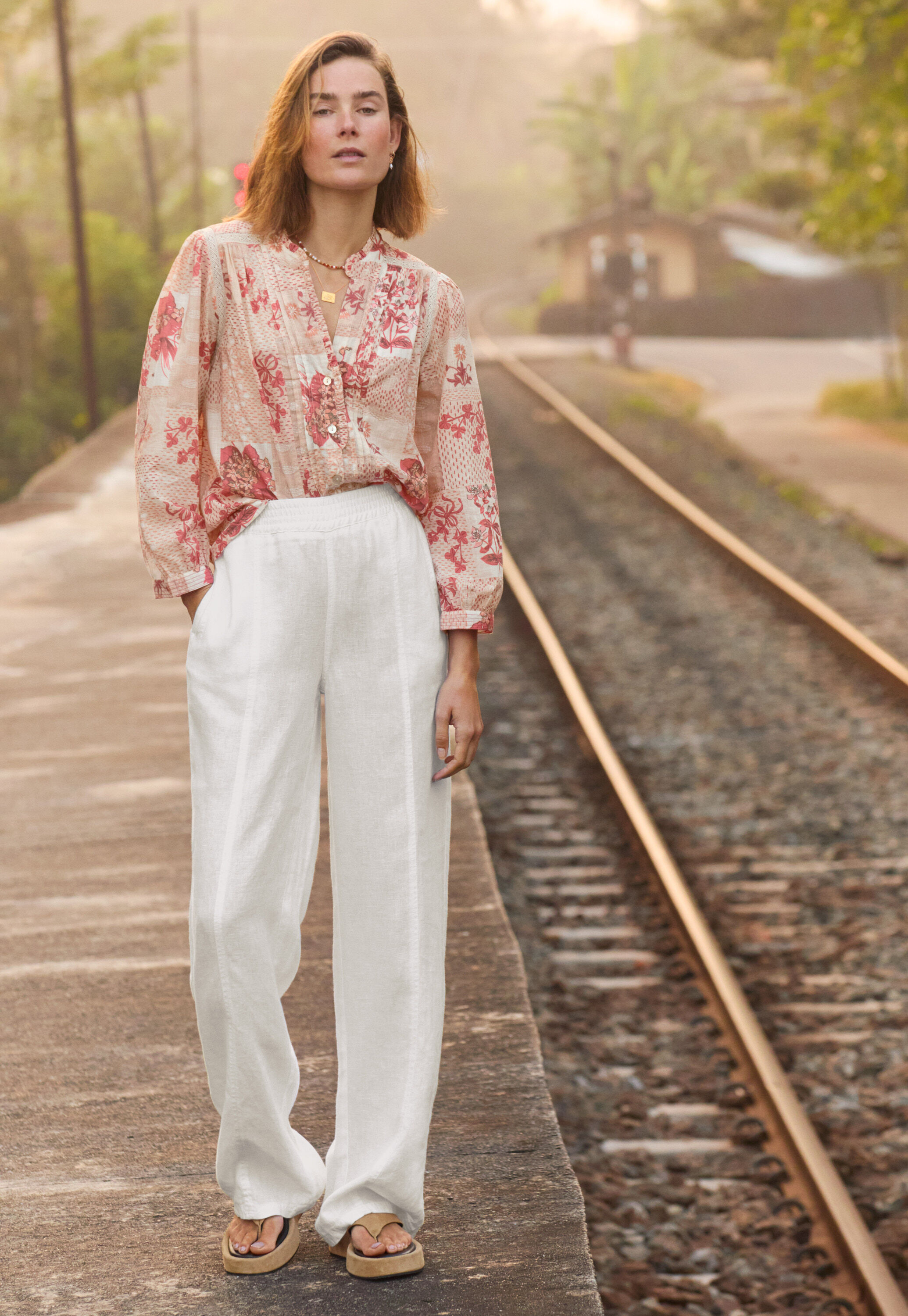 Printed blouse