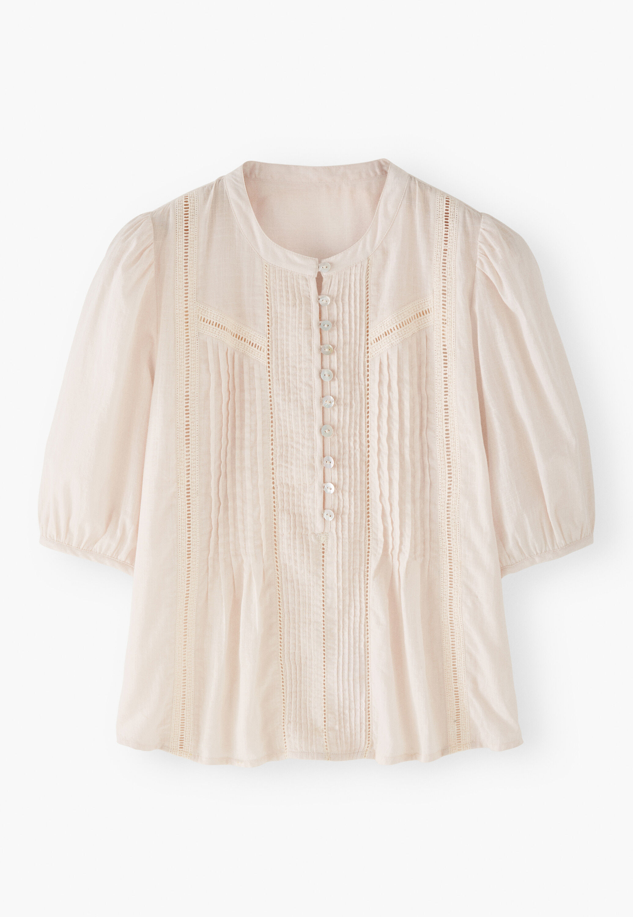 Pintuck blouse