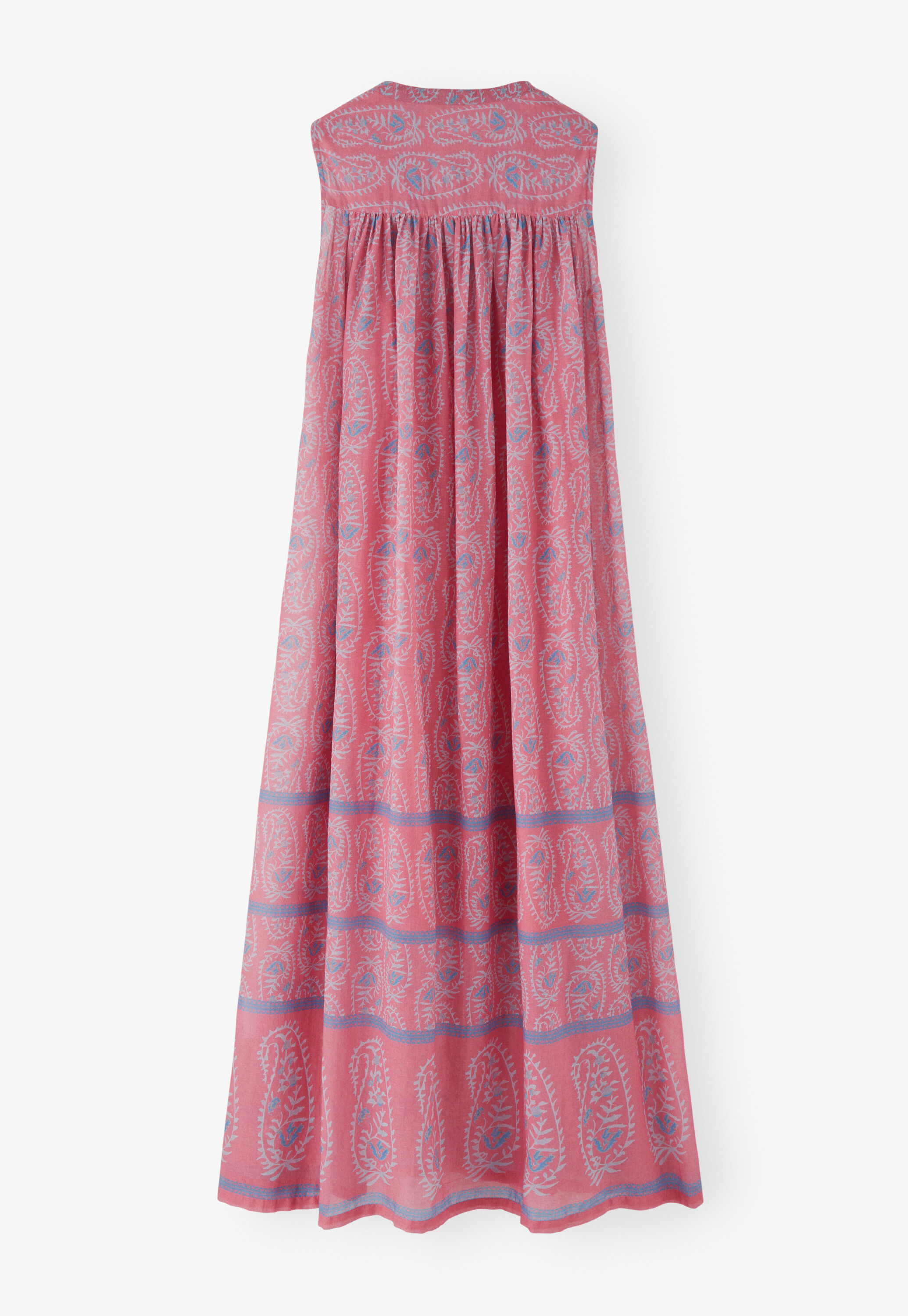 Printed placement dress
