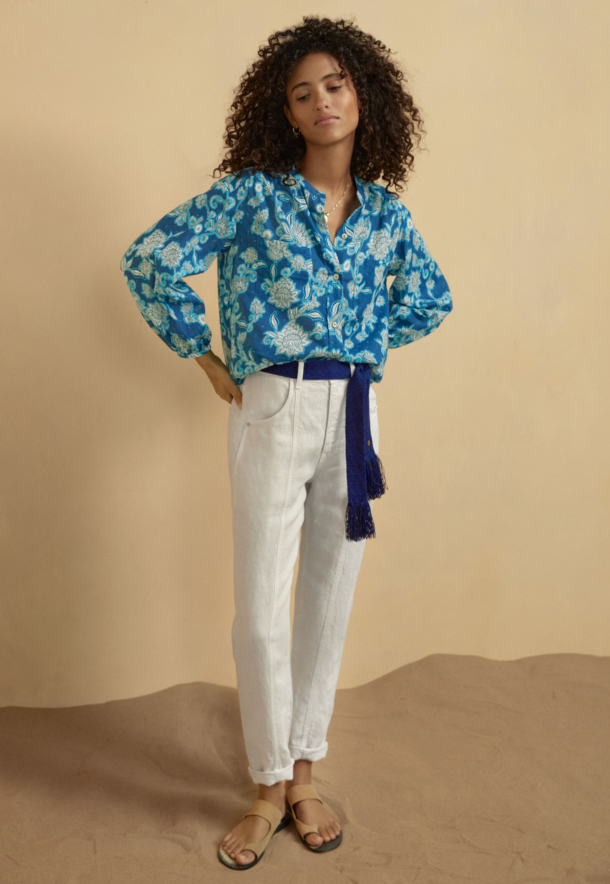 Tapered trousers