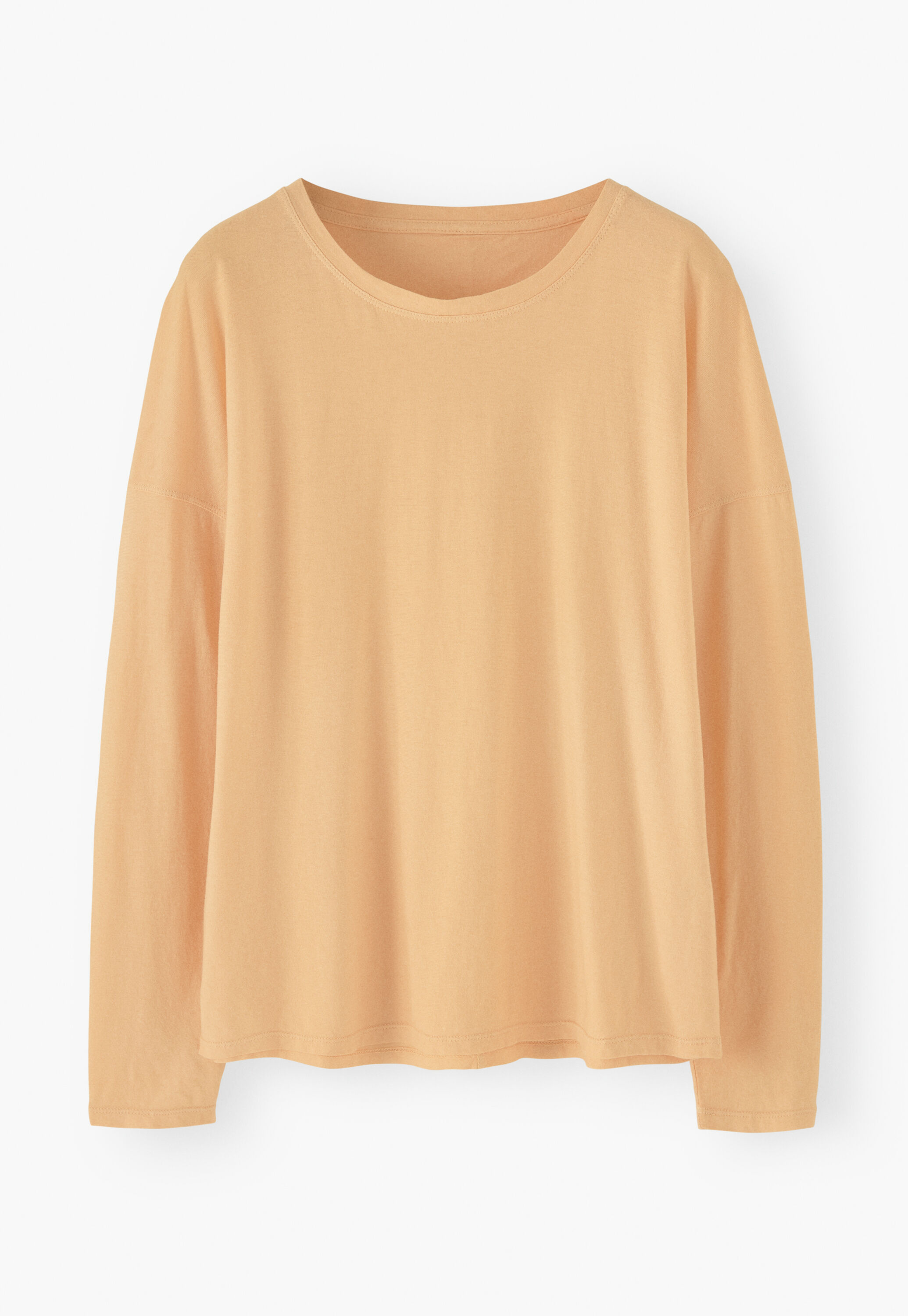 Drop-shoulder top