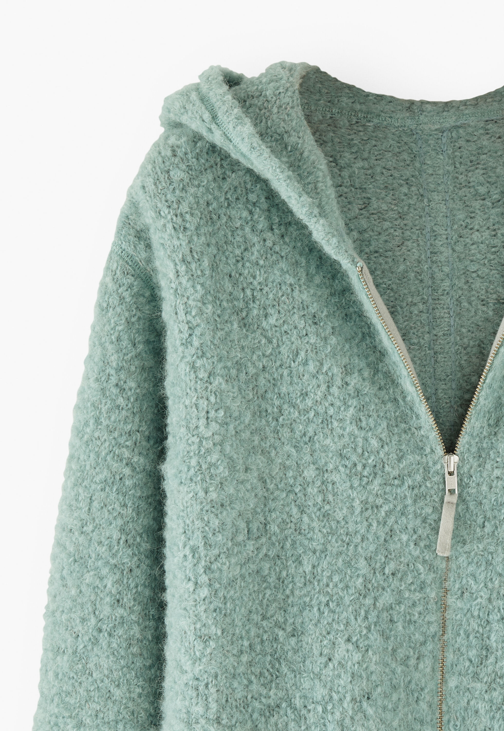 Zip-up hoodie
