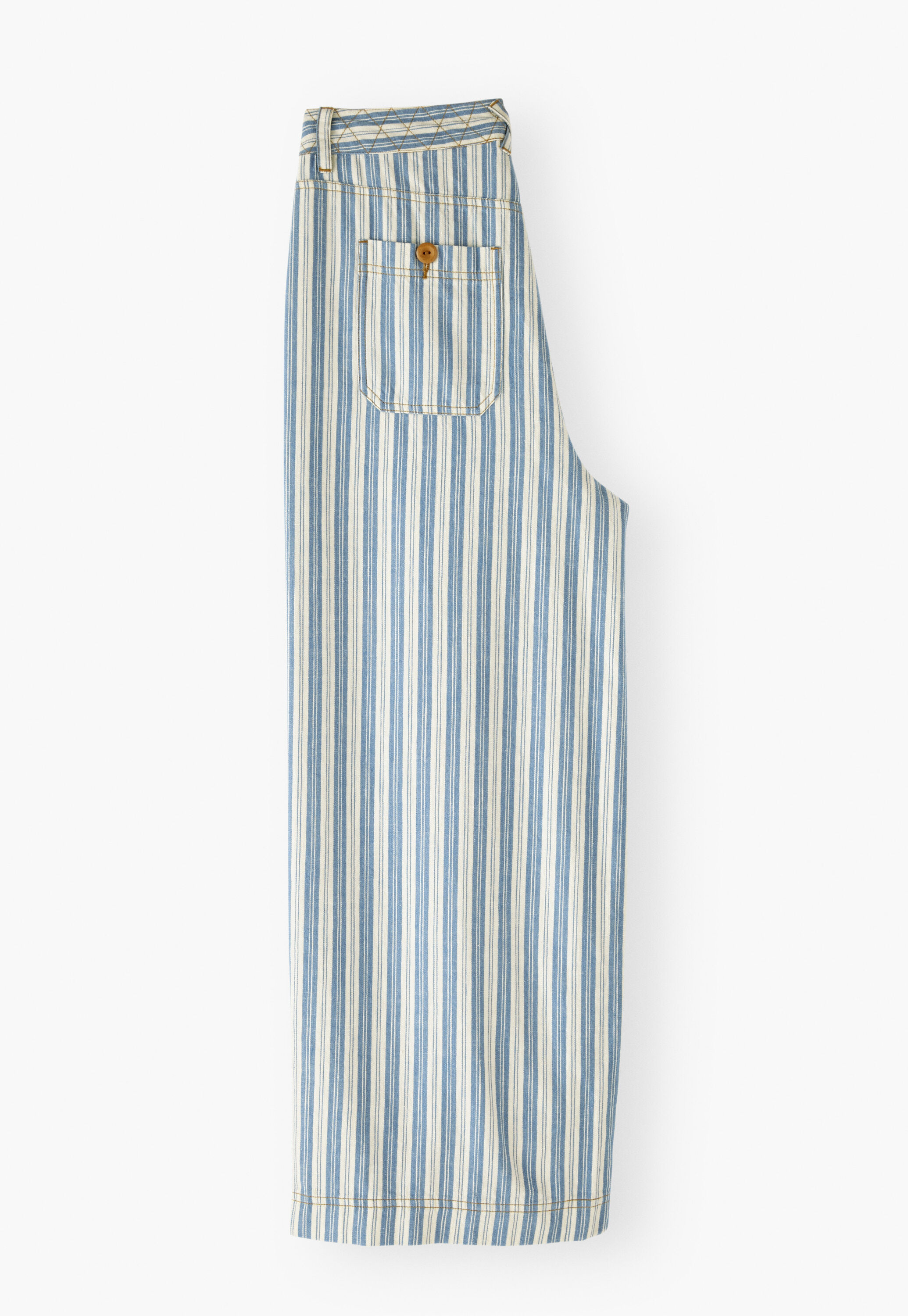 Striped trousers
