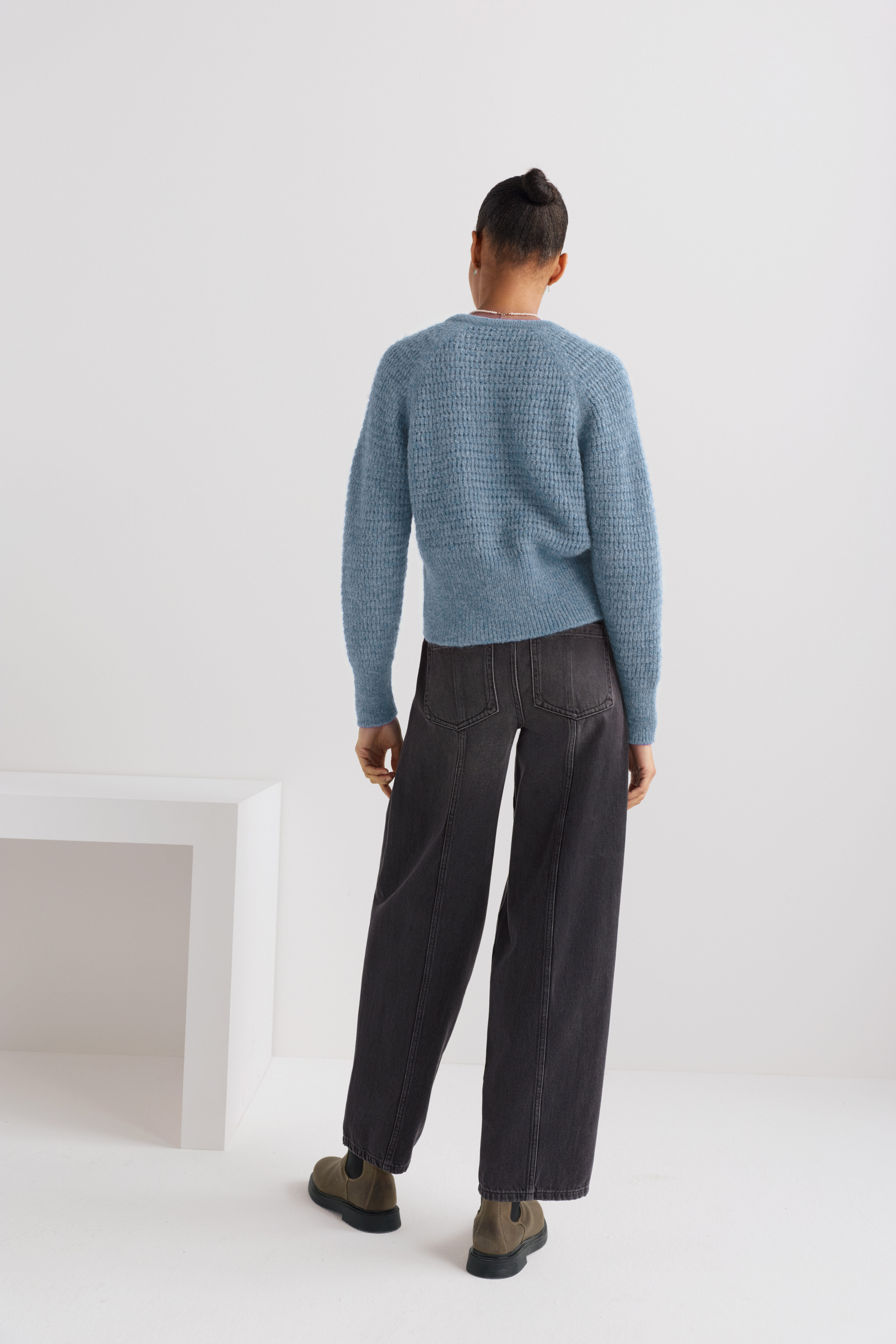 Button-through cardigan