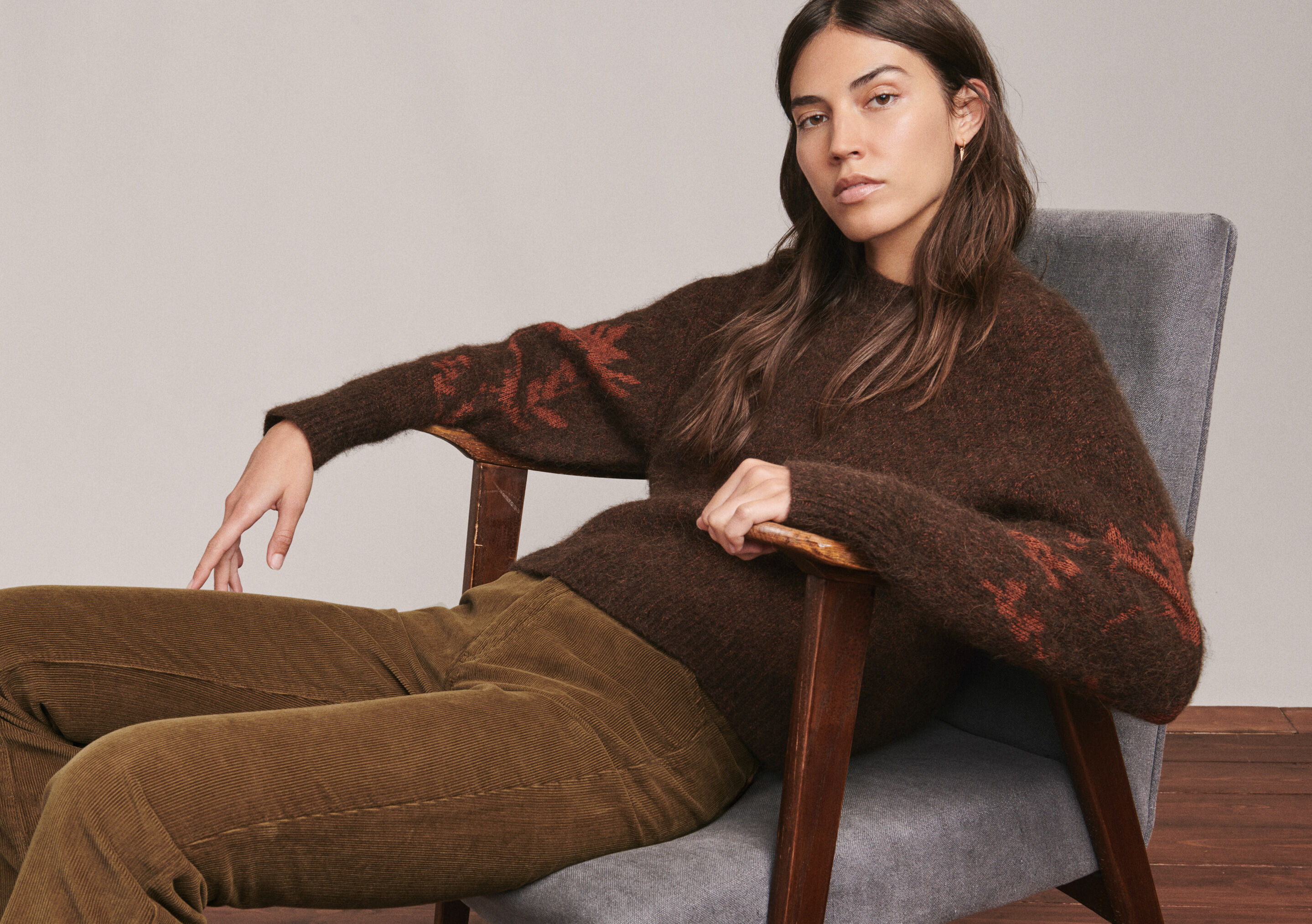 Flared trousers