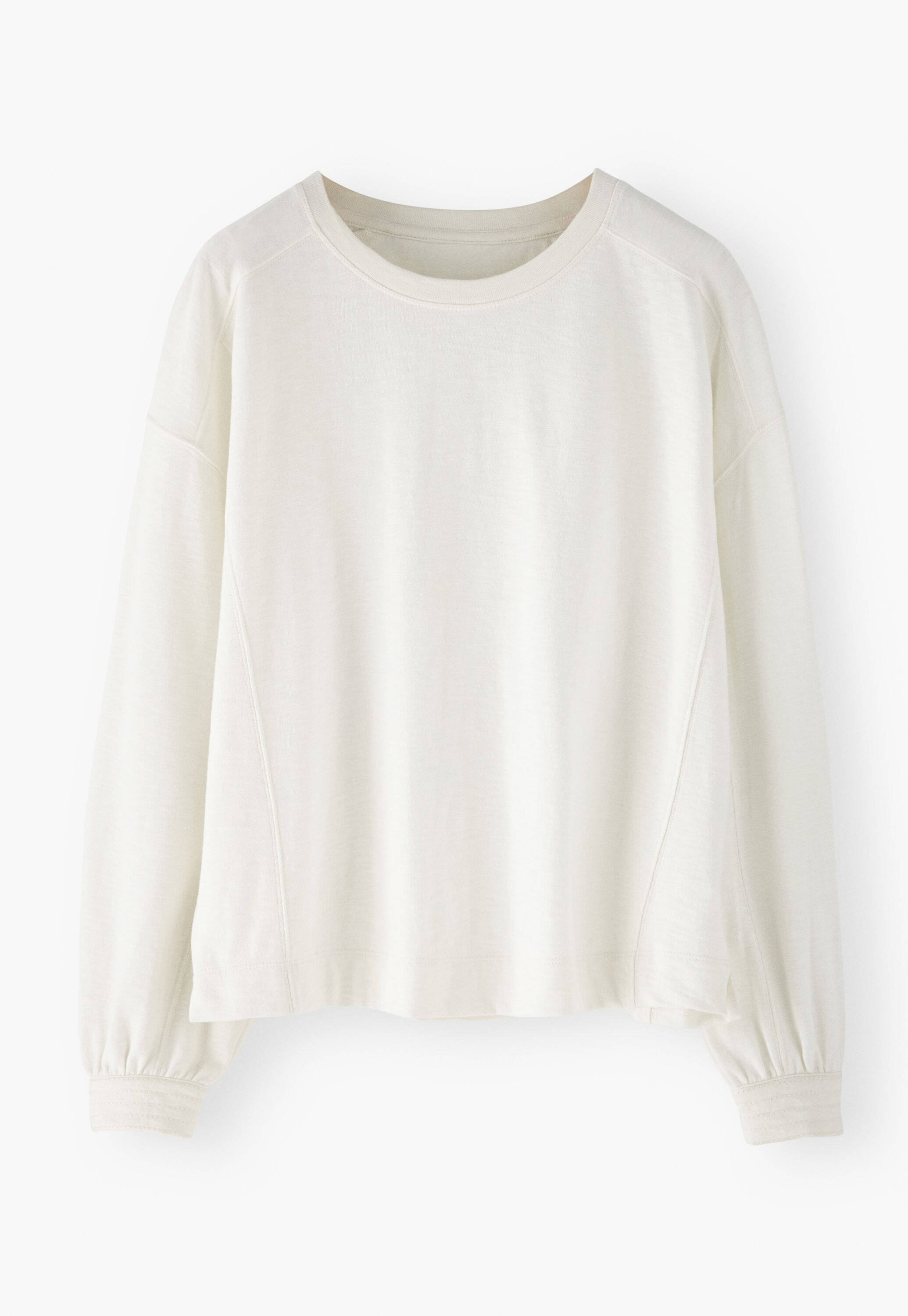 Slub sweatshirt