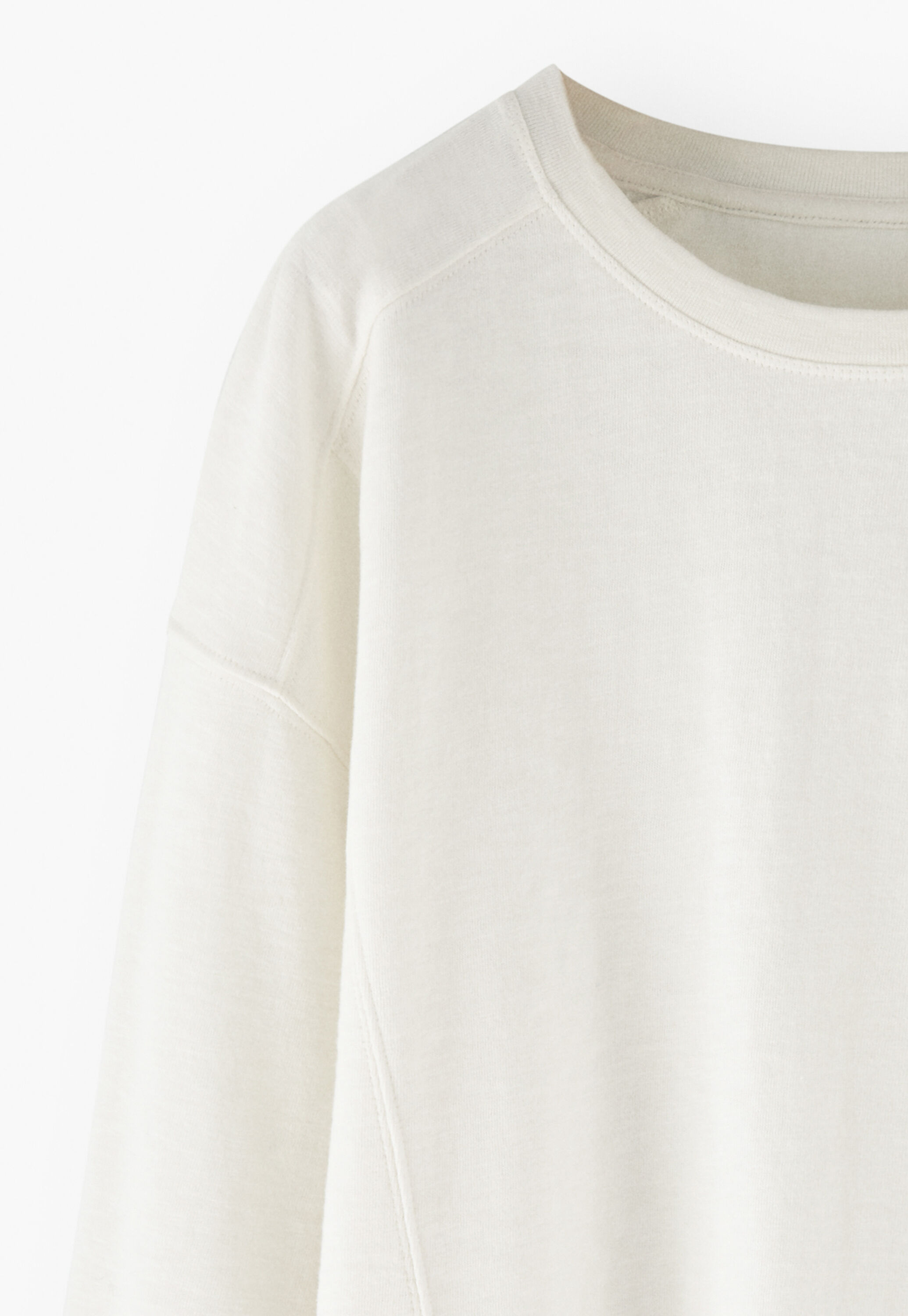 Slub sweatshirt