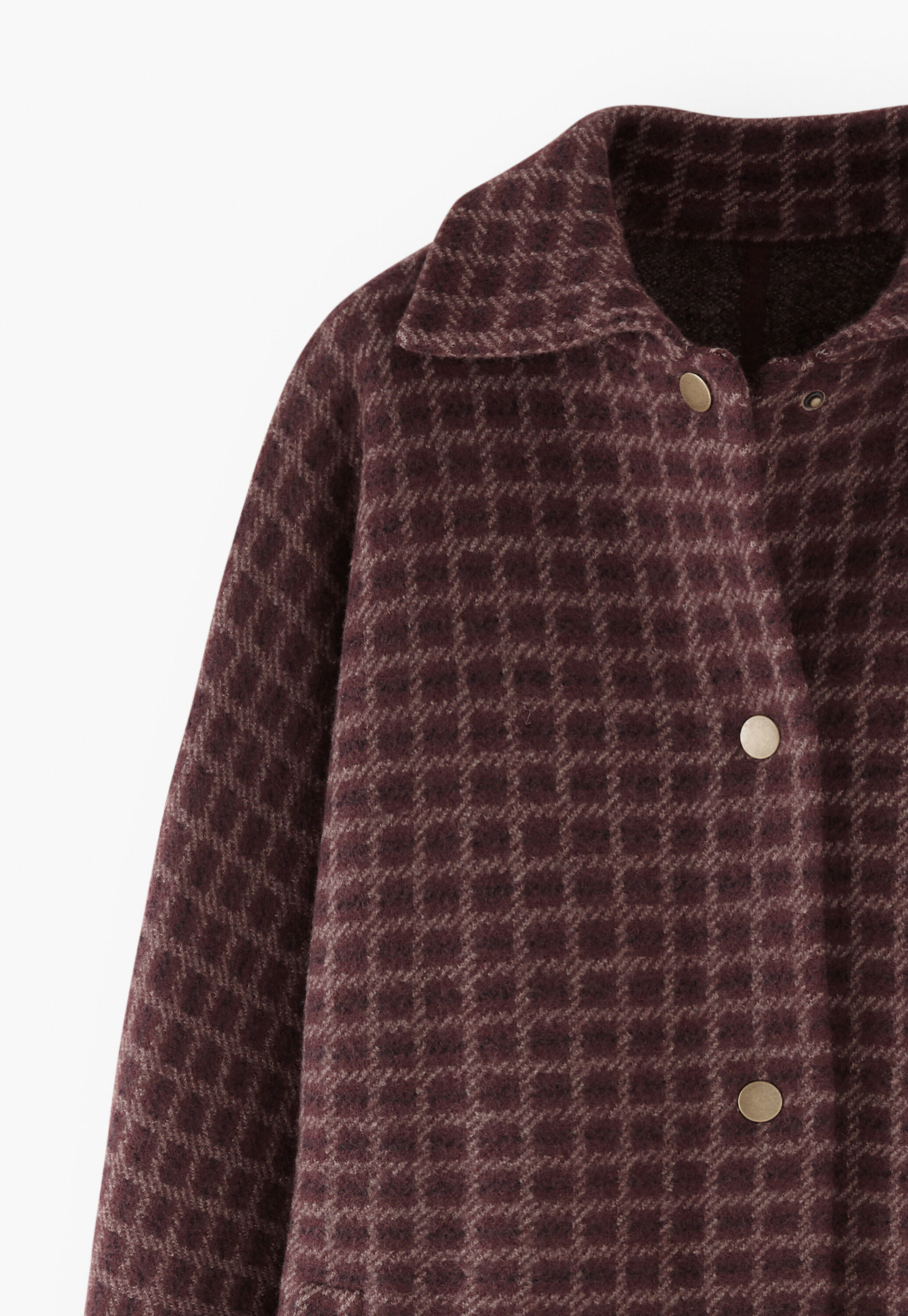 Checked jacket