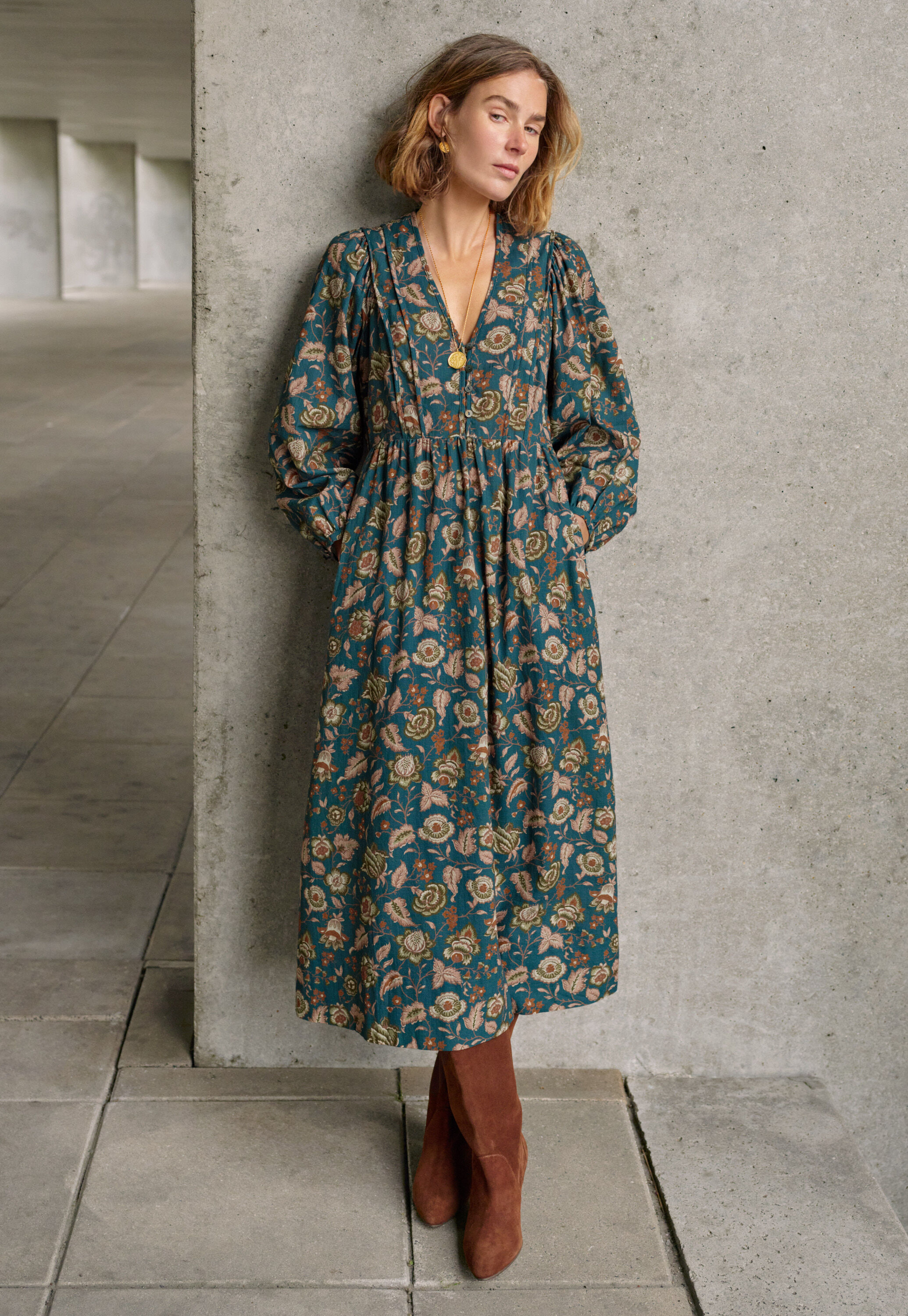 Printed dress