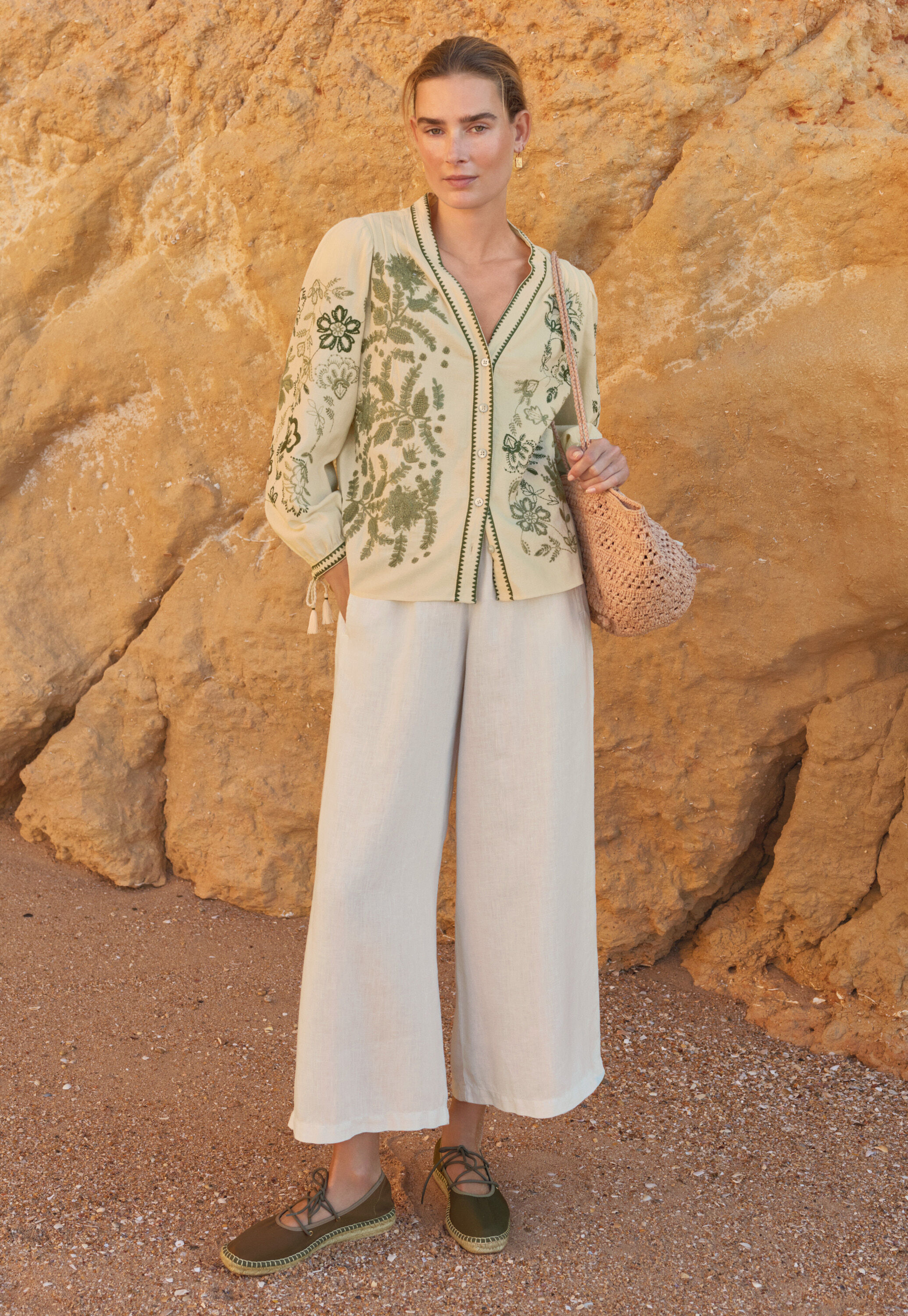 Embroidered blouse