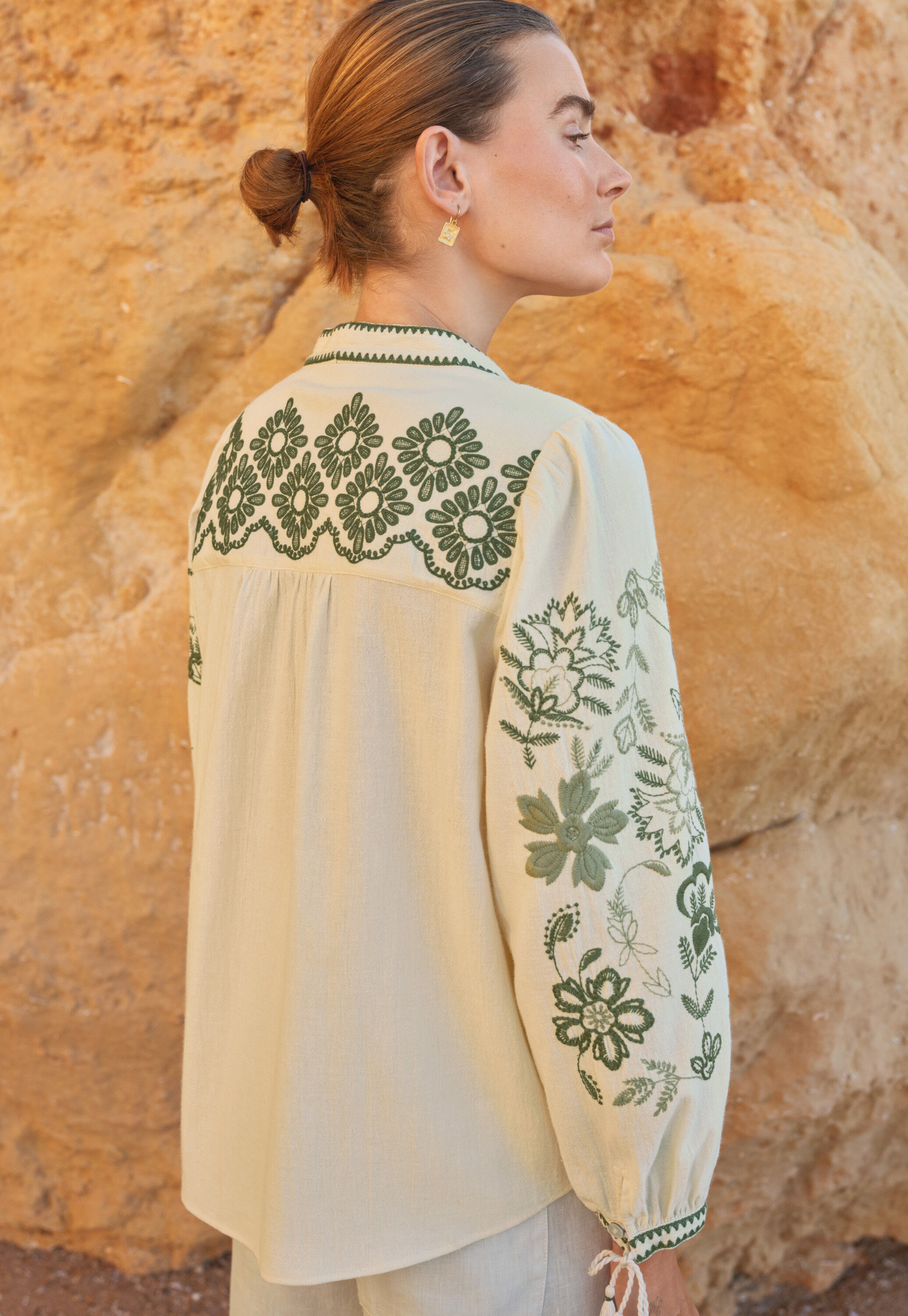 Embroidered blouse