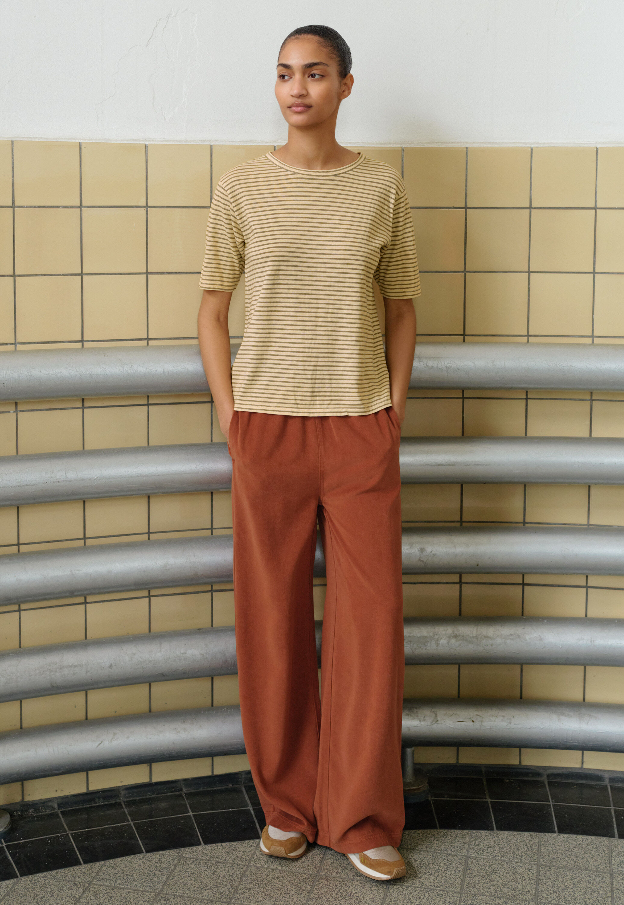 Slouchy trousers